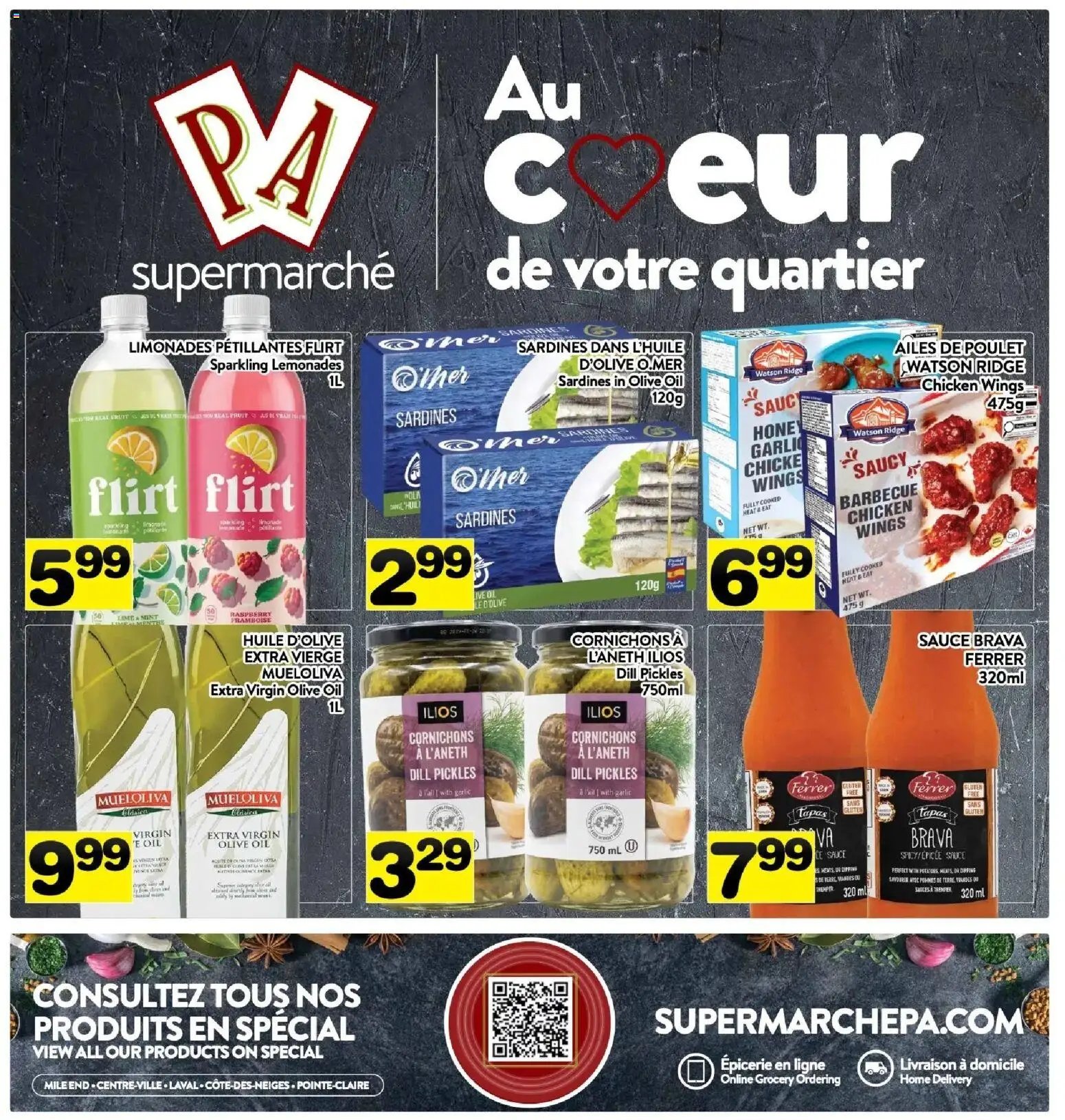 Pa Supermarché weekly flyer / circulaire