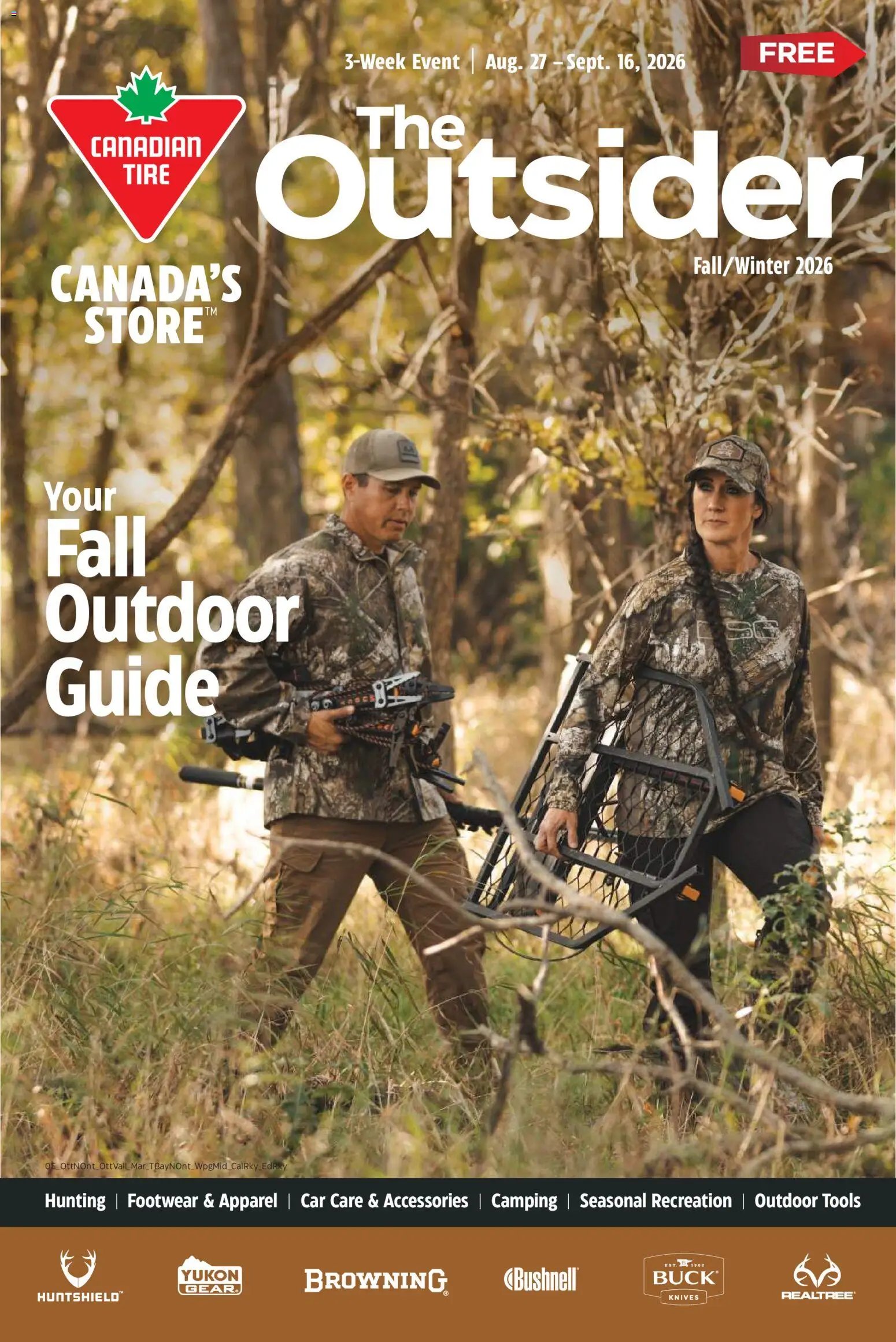 Canadian Tire flyer - The Outsider