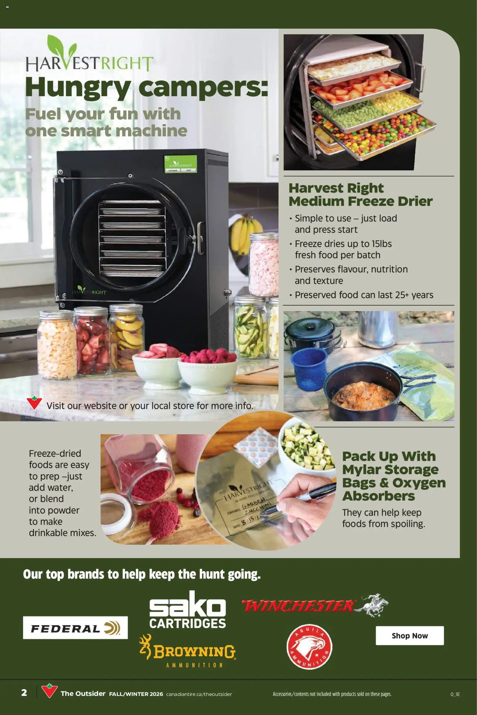 Canadian Tire flyer - The Outsider