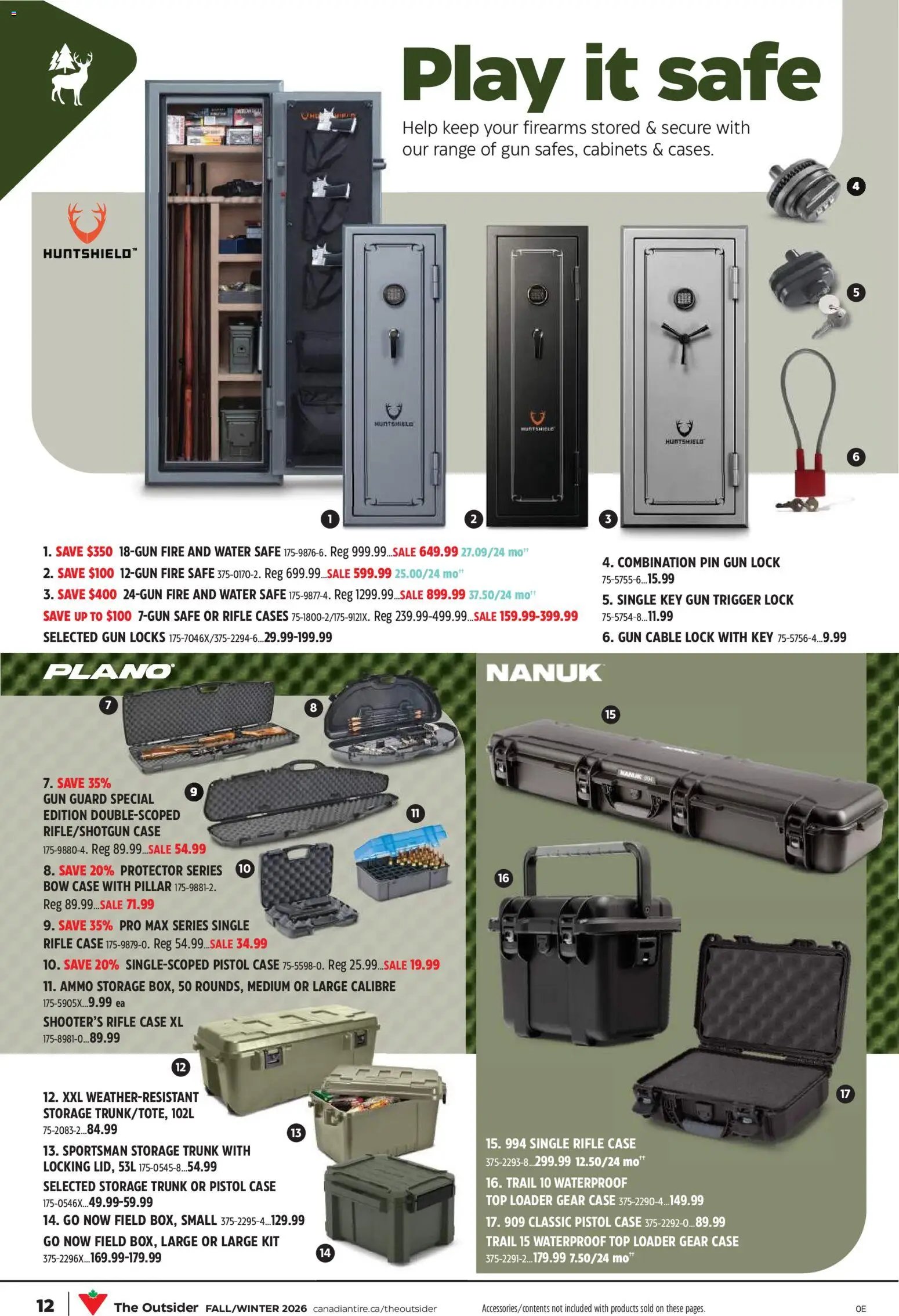 Canadian Tire flyer - The Outsider