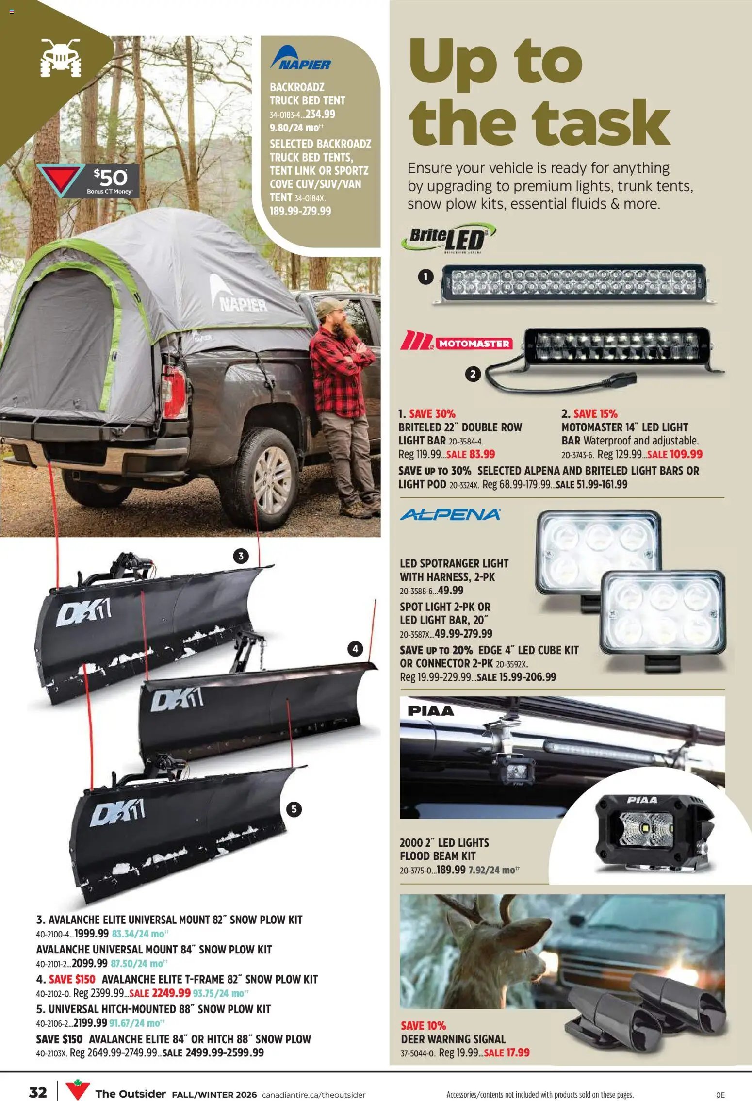 Canadian Tire flyer - The Outsider