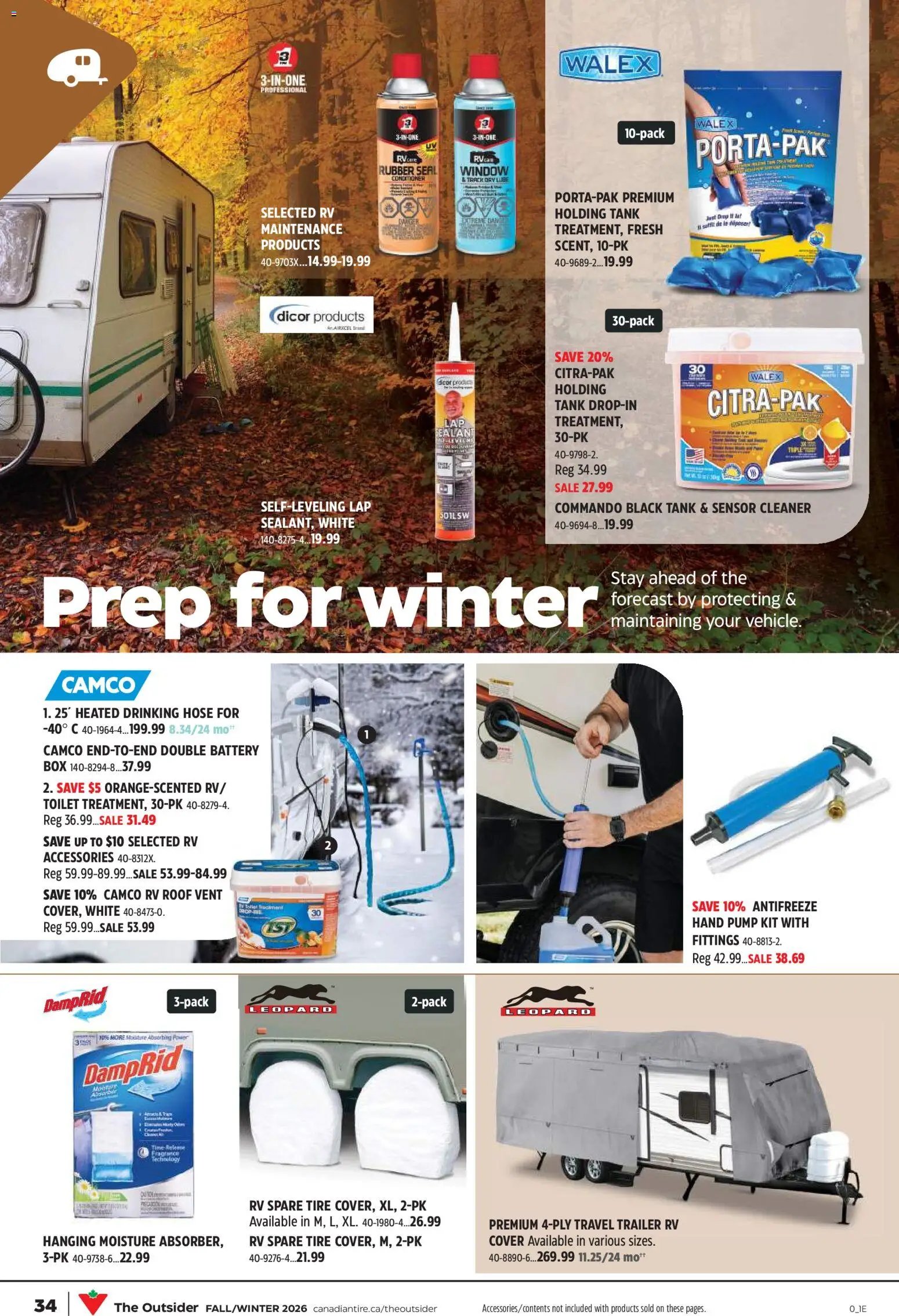 Canadian Tire flyer - The Outsider