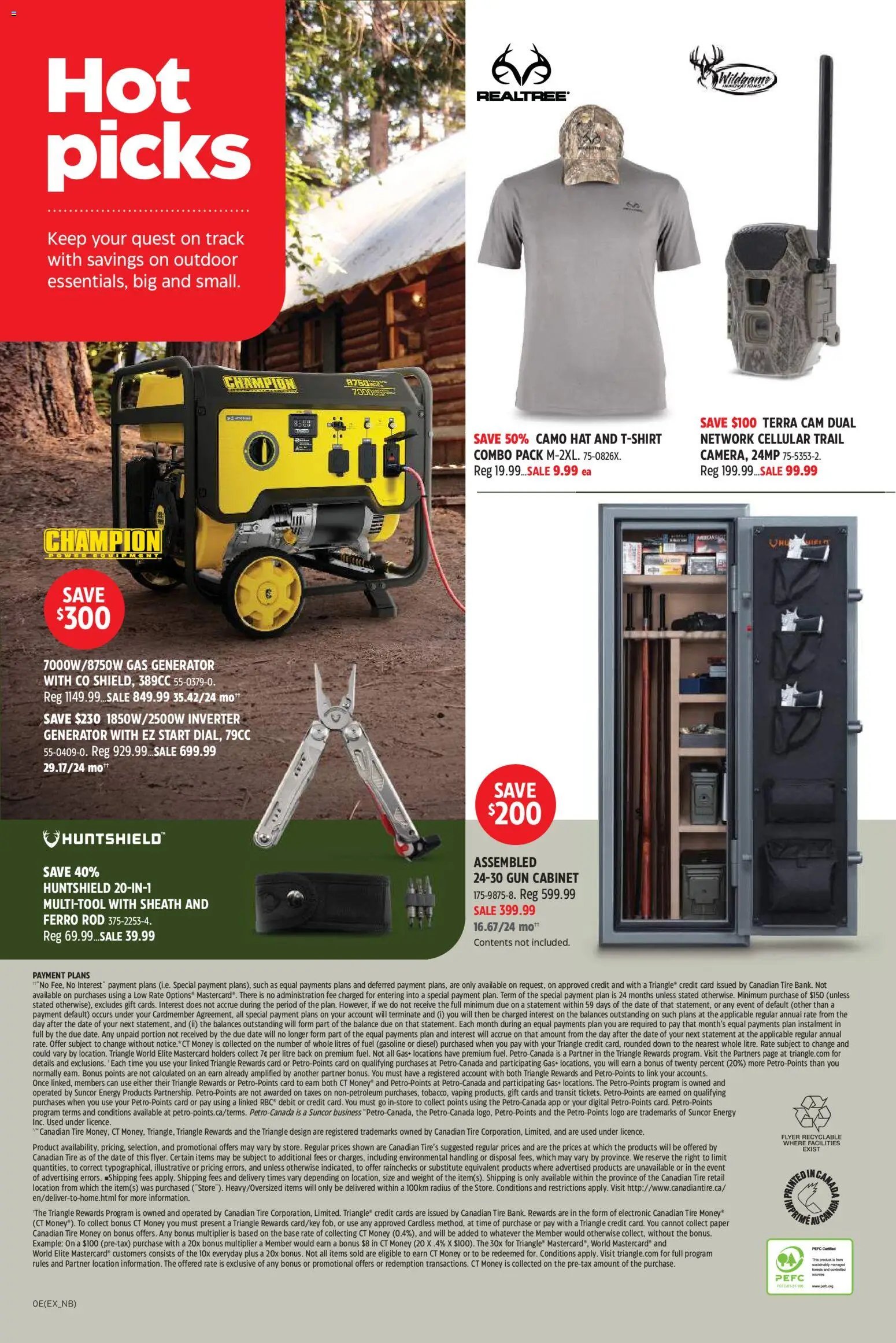 Canadian Tire flyer - The Outsider
