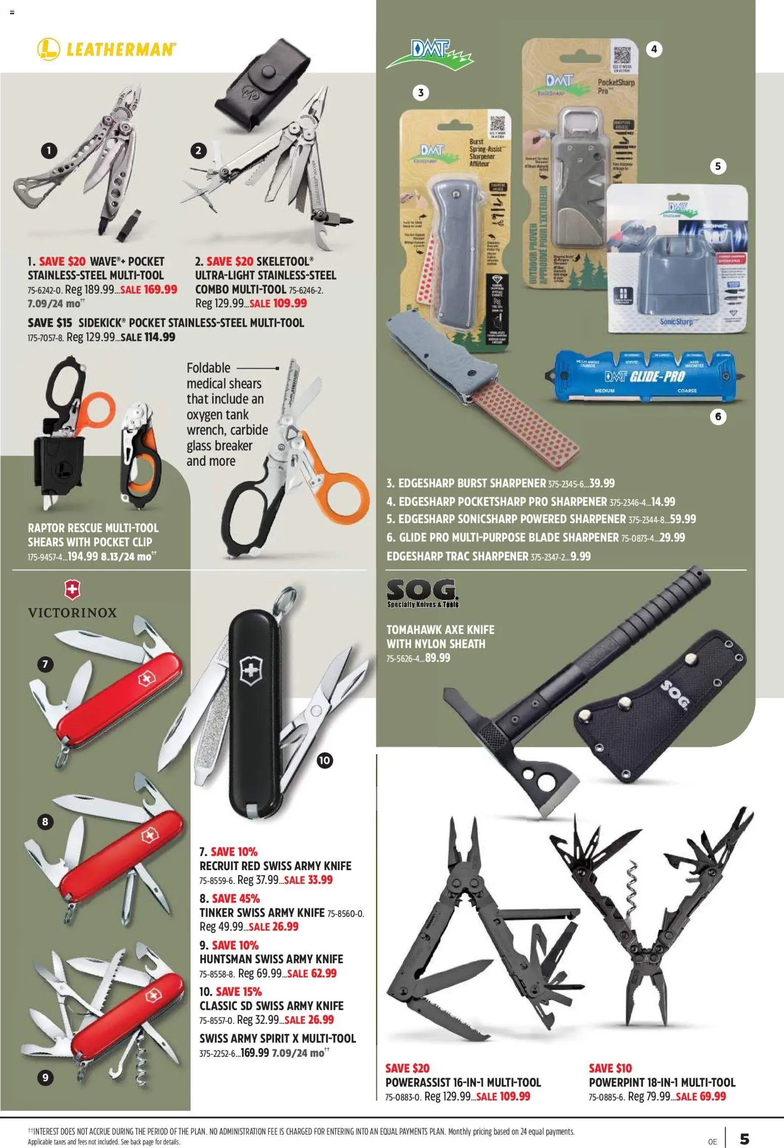 Canadian Tire flyer - The Outsider