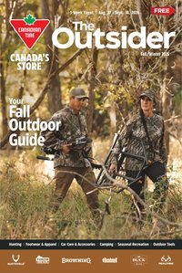 Canadian Tire flyer - The Outsider