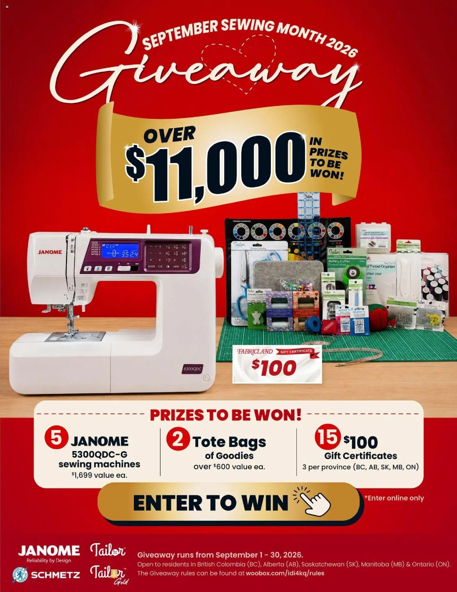 Fabricland weekly flyer / circulaire