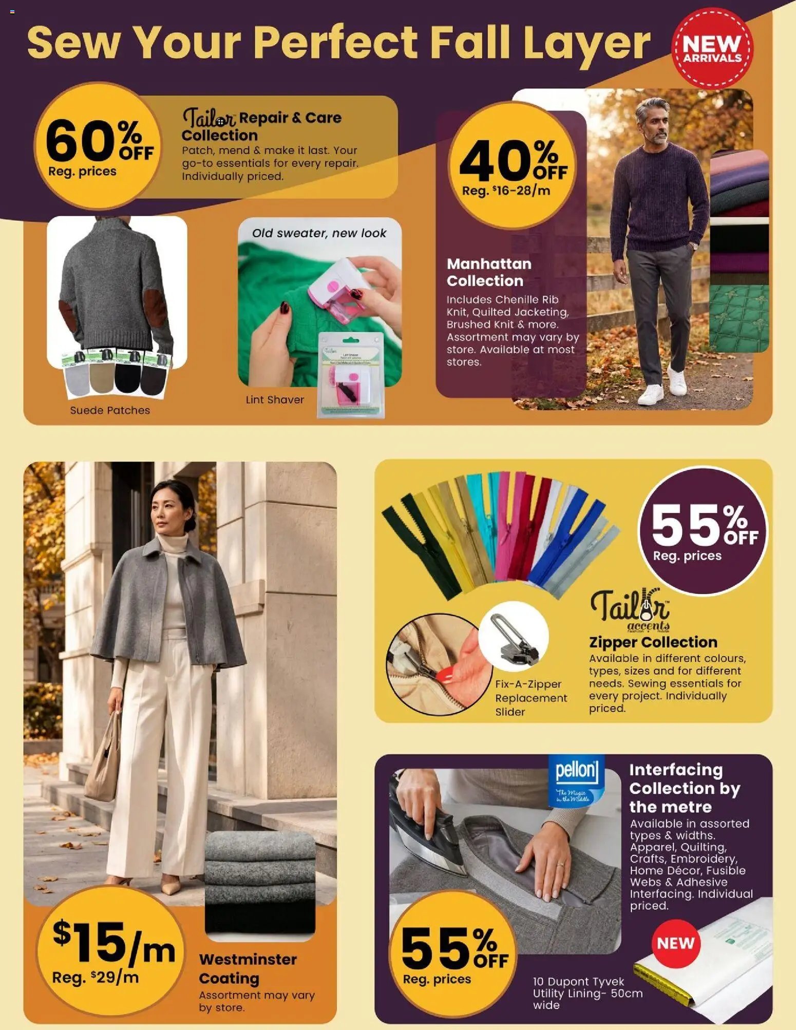 Fabricland weekly flyer / circulaire