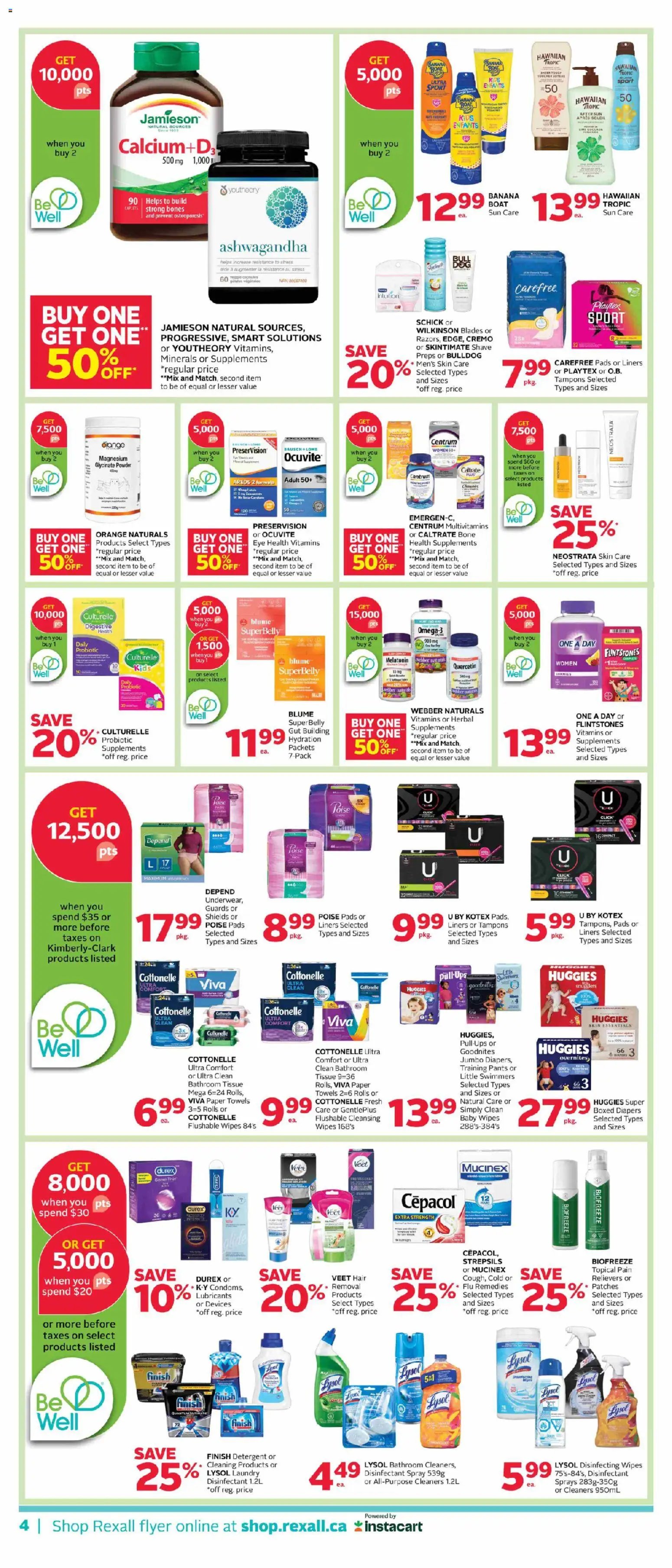 Rexall weekly flyer / circulaire