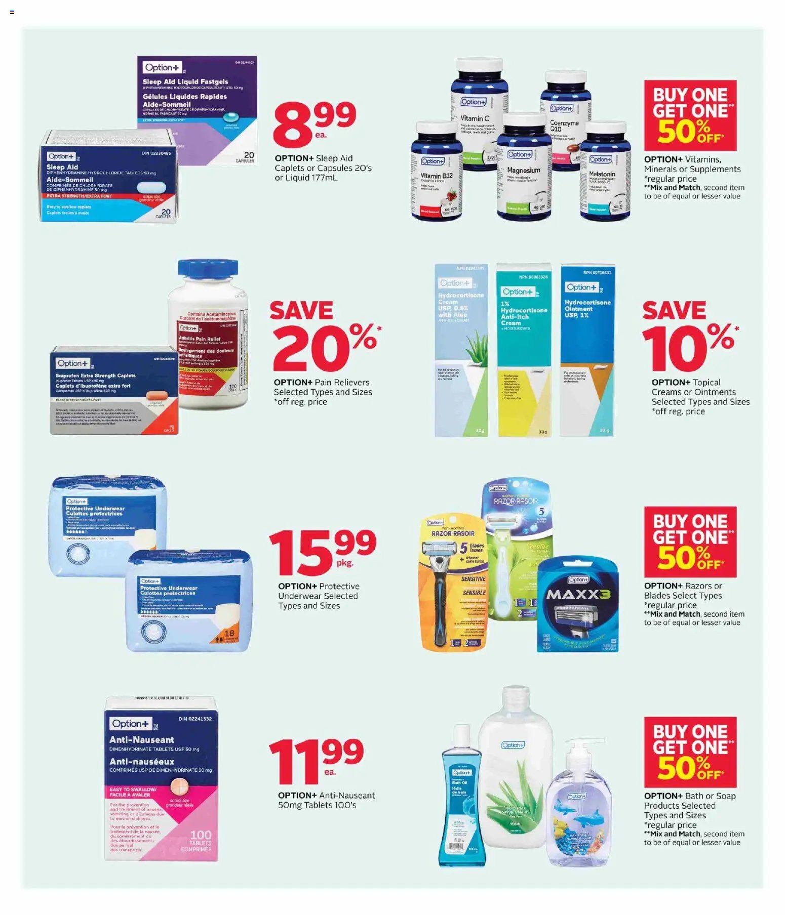 Rexall weekly flyer / circulaire