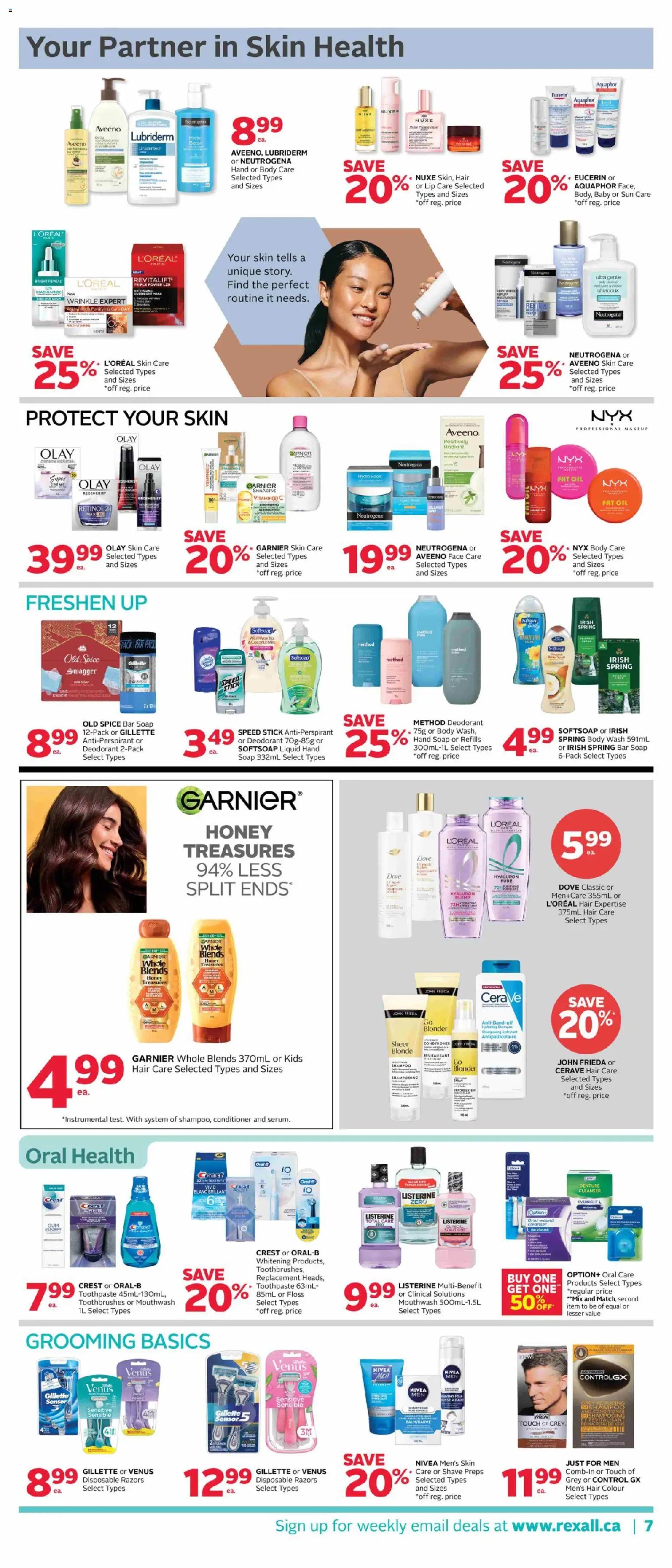 Rexall weekly flyer / circulaire