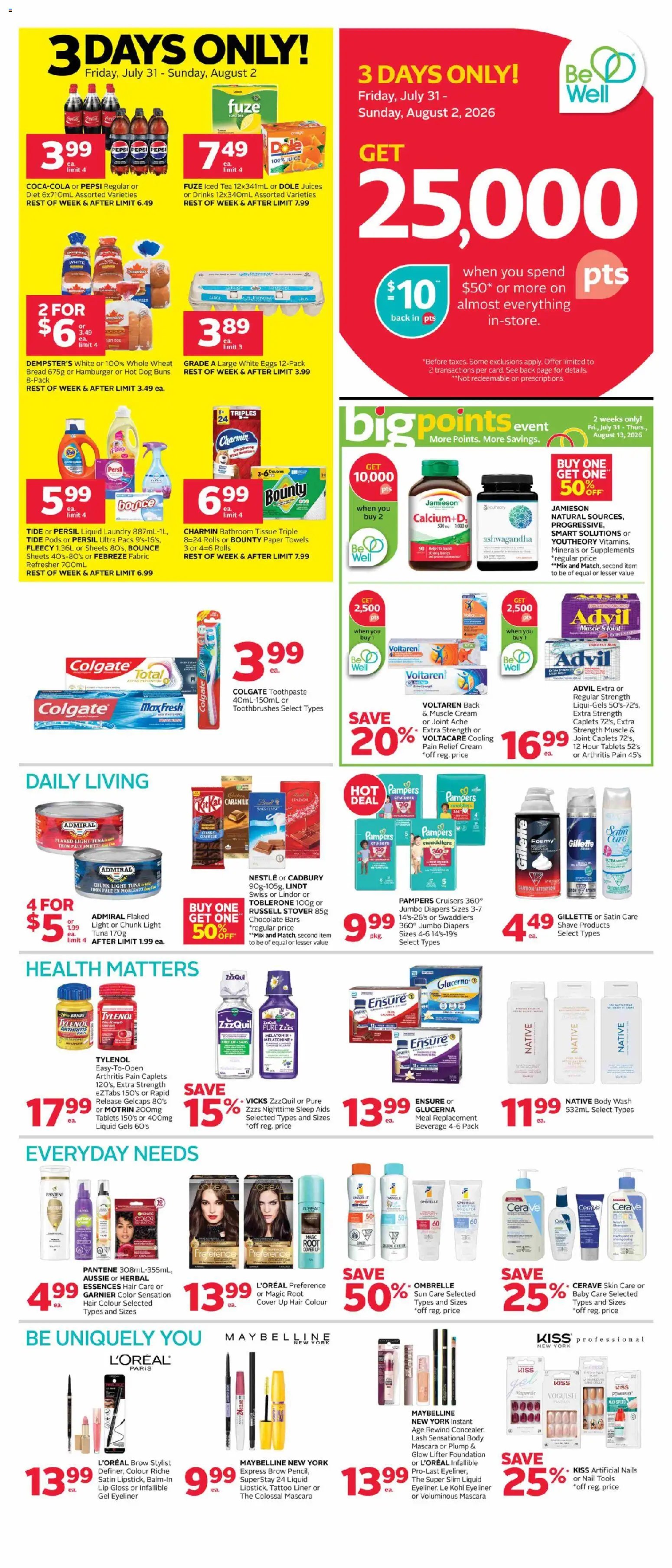 Rexall weekly flyer / circulaire