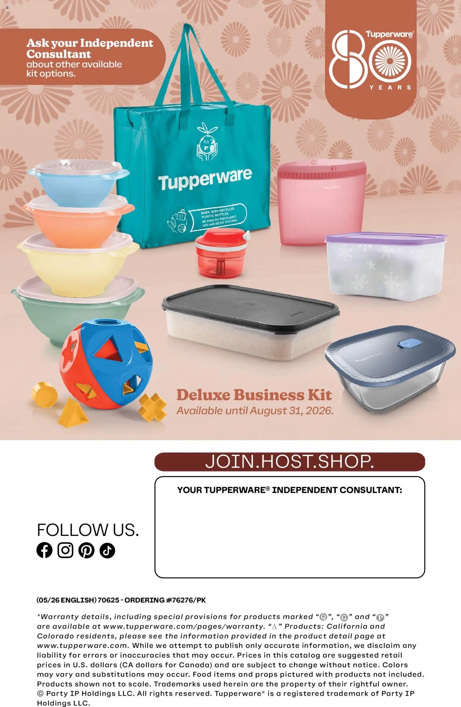 Tupperware - Winter/Spring 2026 Catalog (2026-05-01 - 2026-08-31) | 13