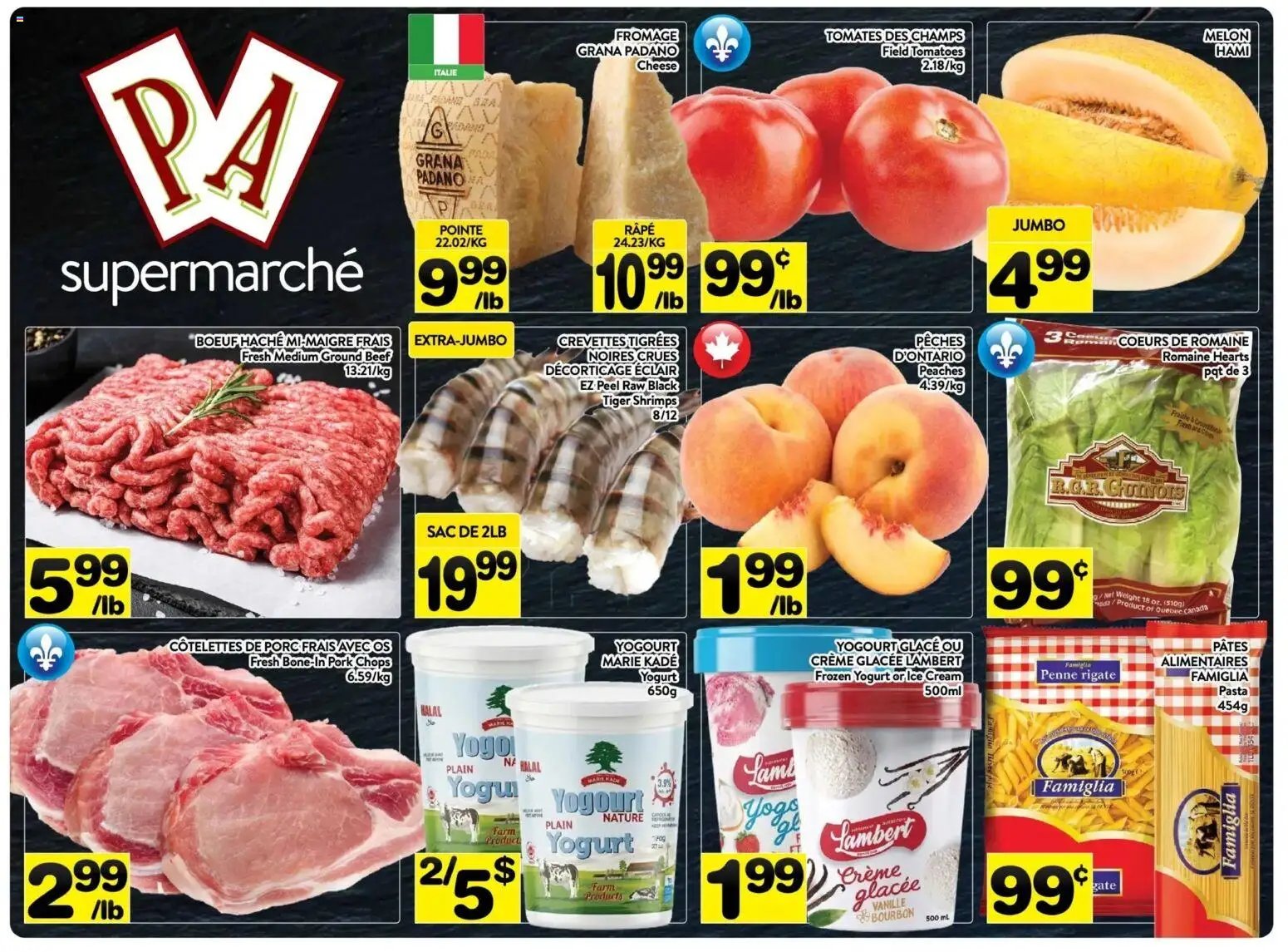 Pa Supermarché weekly flyer / circulaire