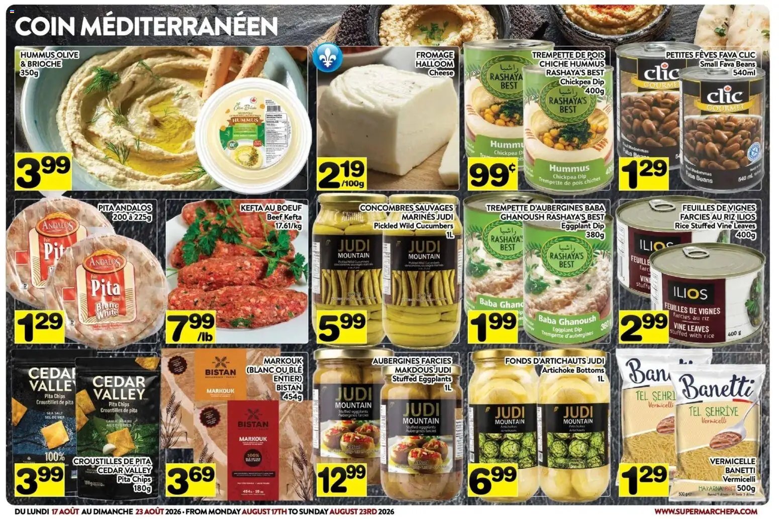 Pa Supermarché weekly flyer / circulaire