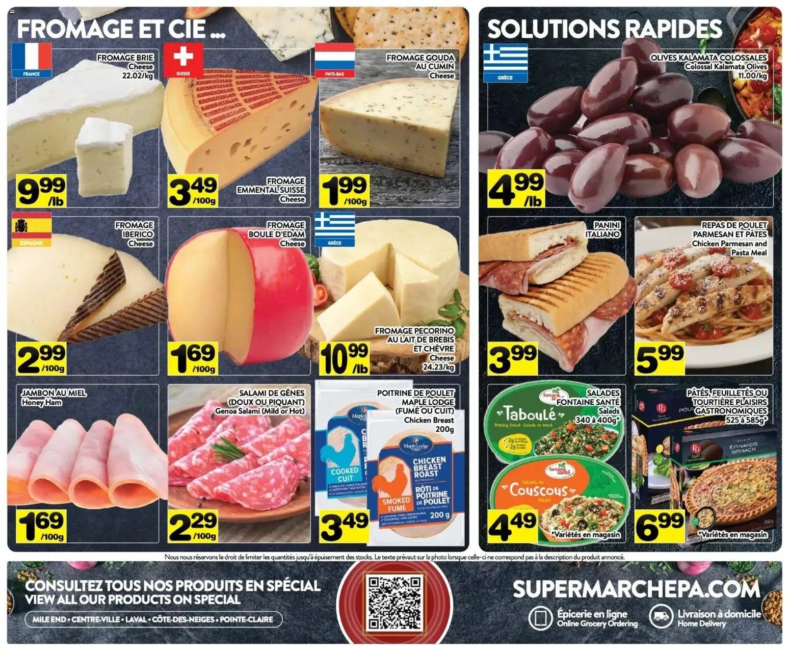 Pa Supermarché weekly flyer / circulaire