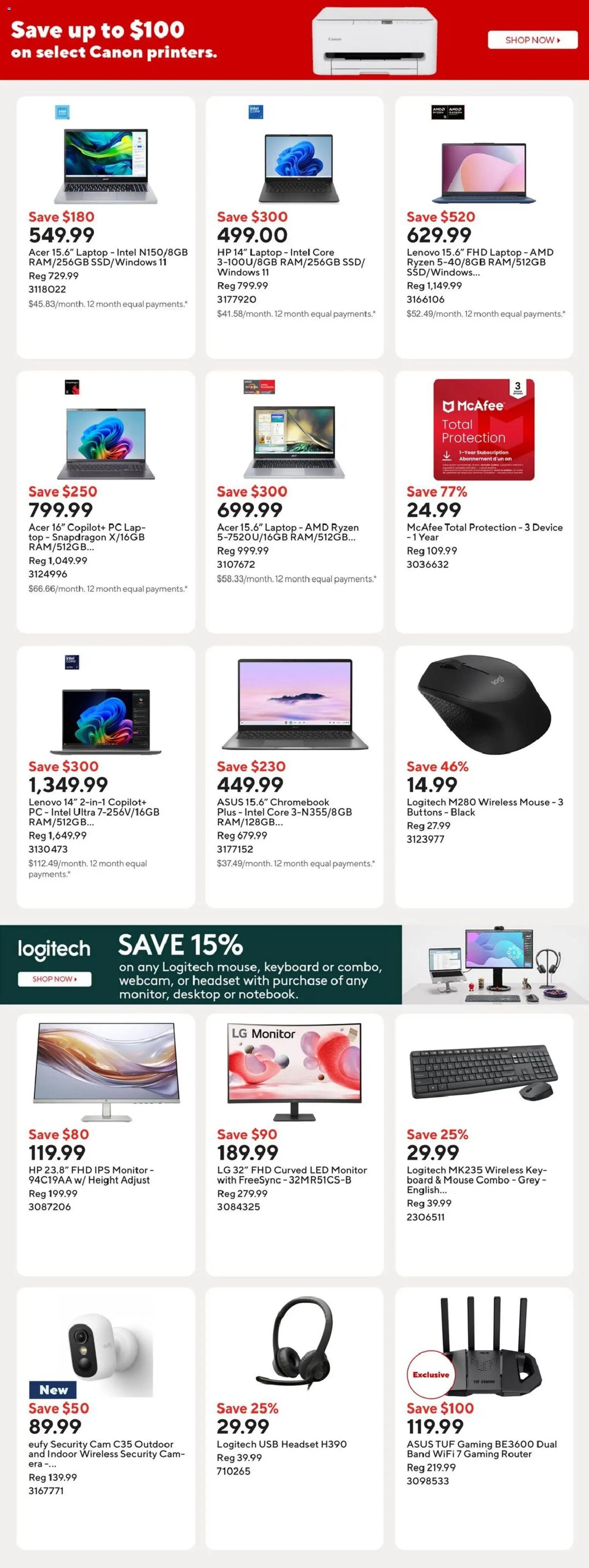 Staples weekly flyer / circulaire