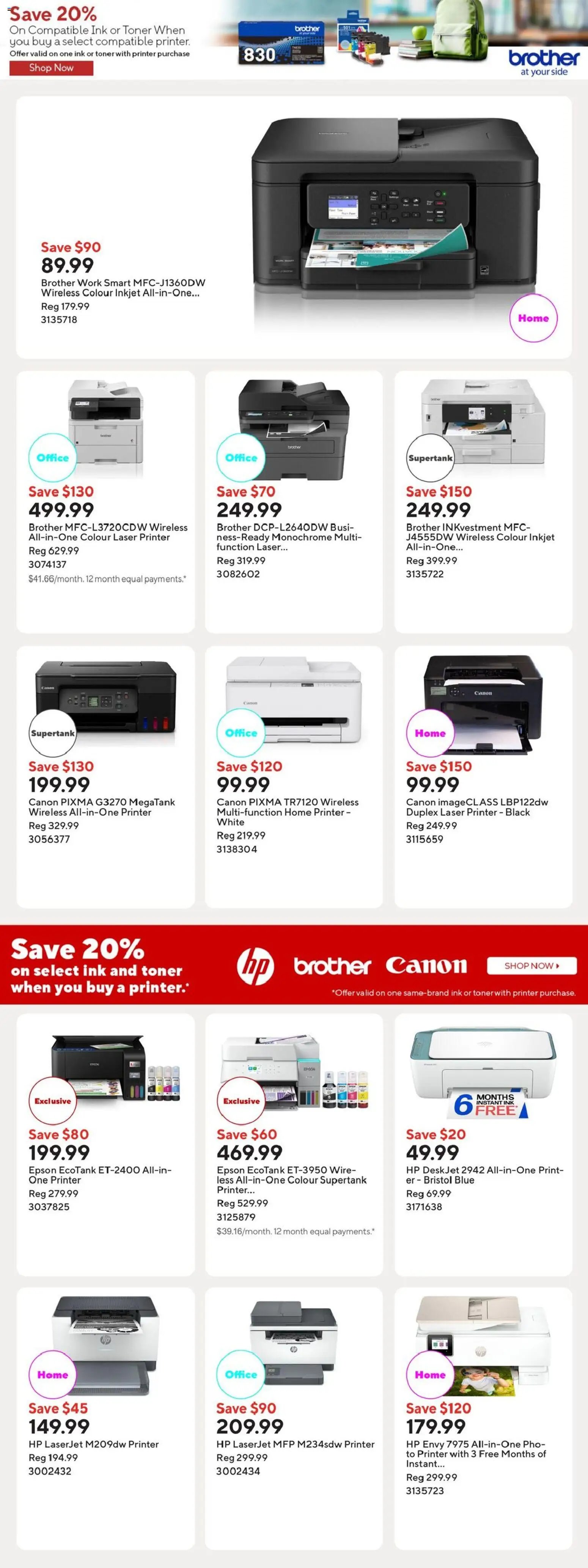 Staples weekly flyer / circulaire