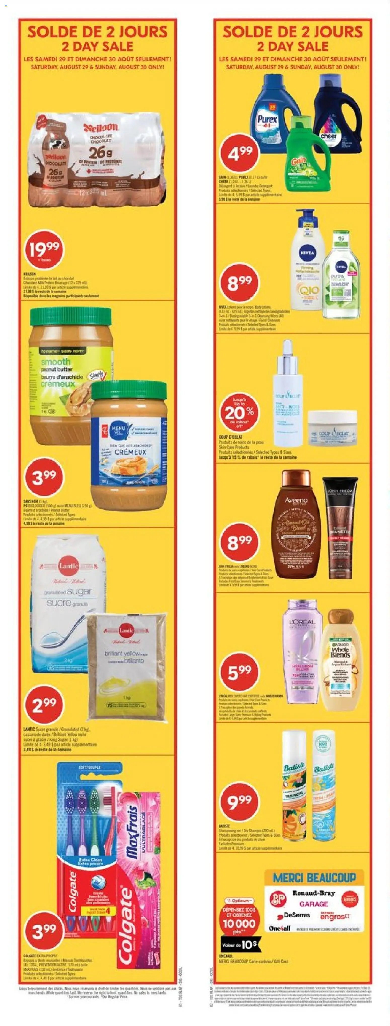Pharmaprix weekly flyer / circulaire