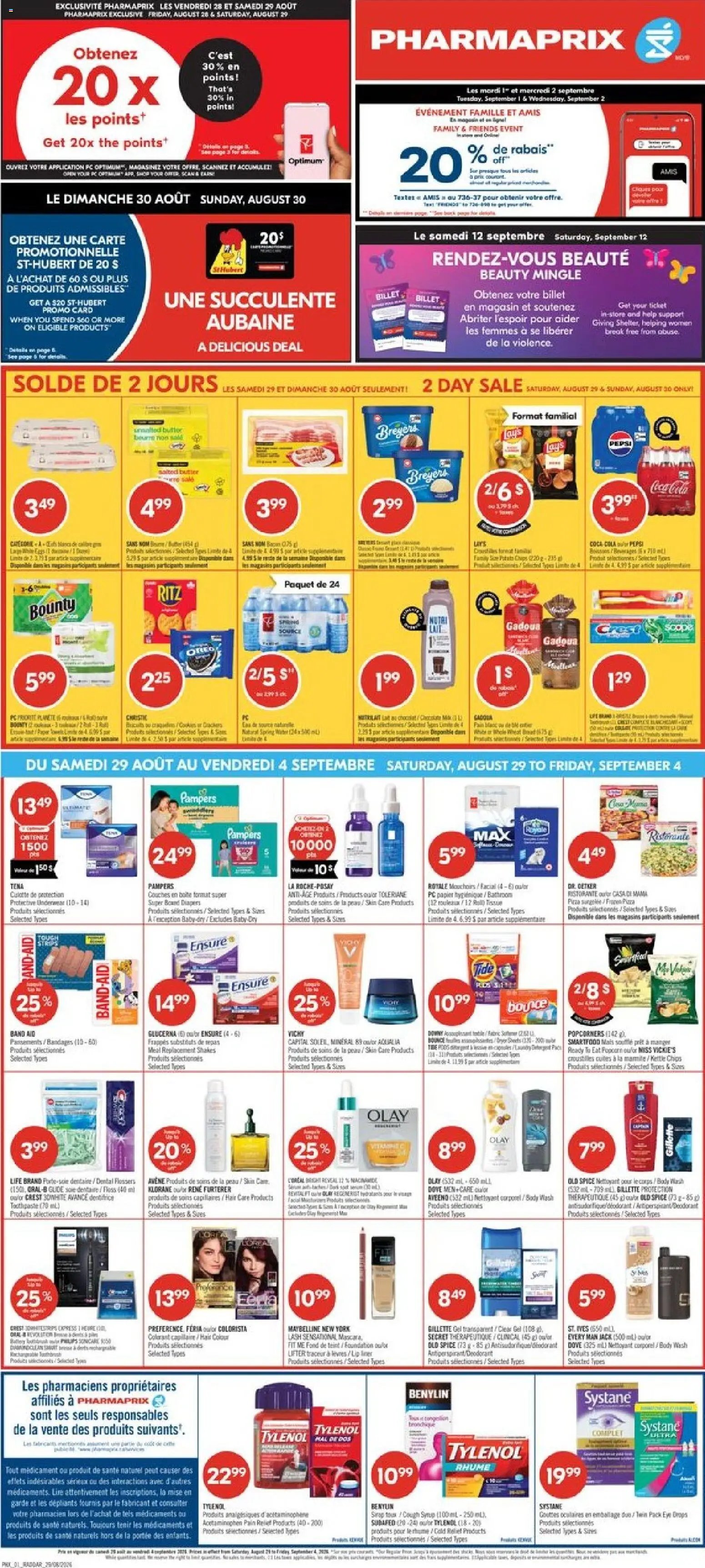 Pharmaprix weekly flyer / circulaire