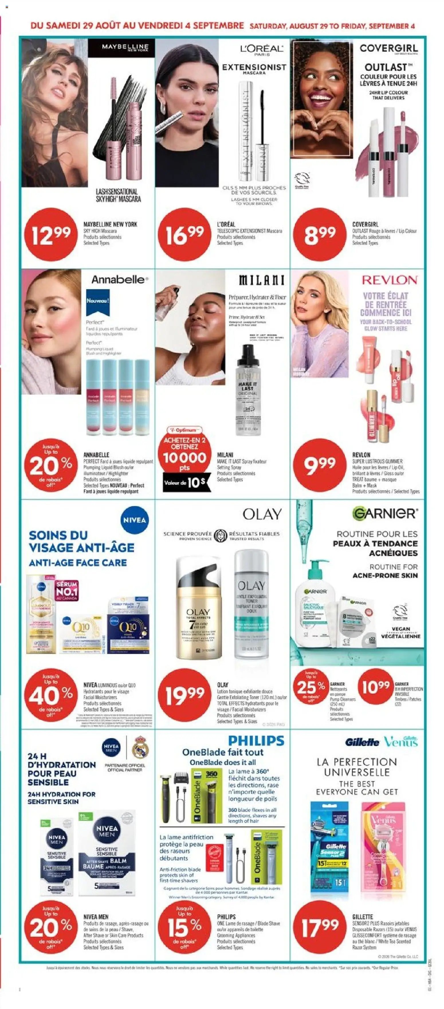 Pharmaprix weekly flyer / circulaire