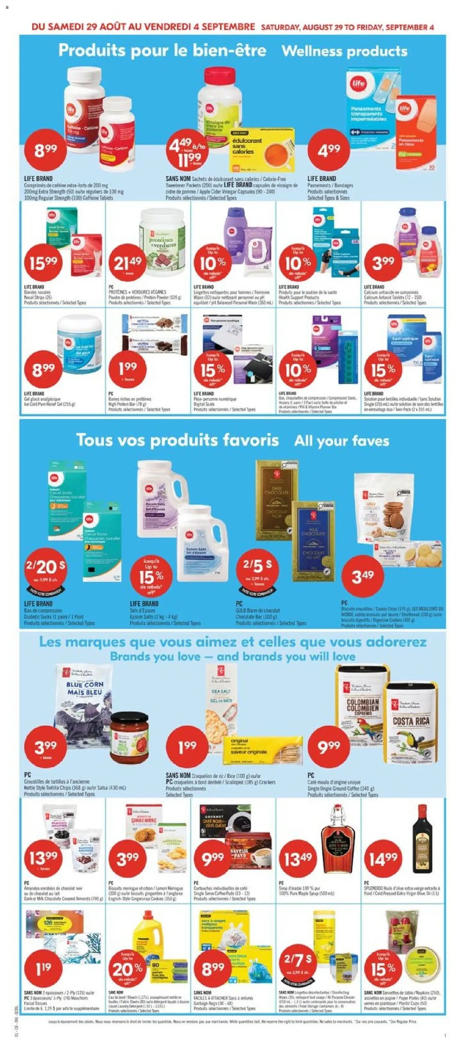 Pharmaprix weekly flyer / circulaire