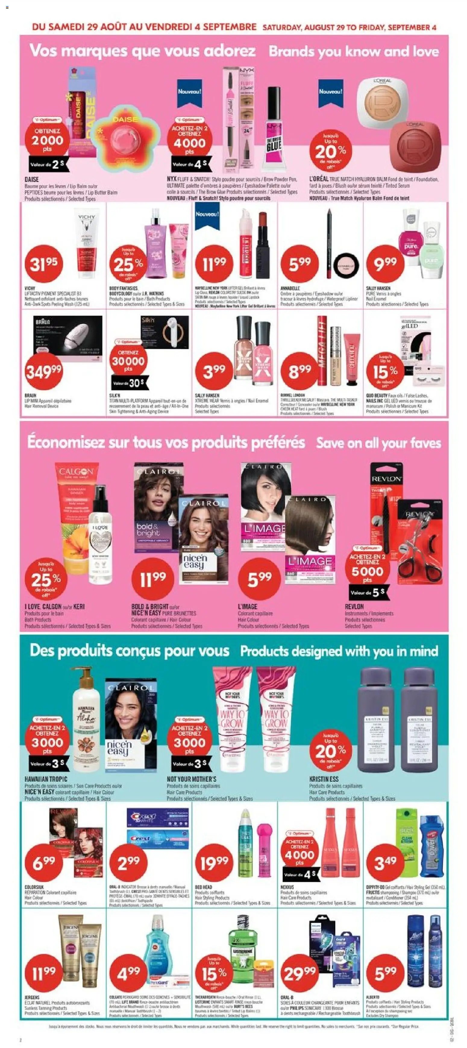 Pharmaprix weekly flyer / circulaire