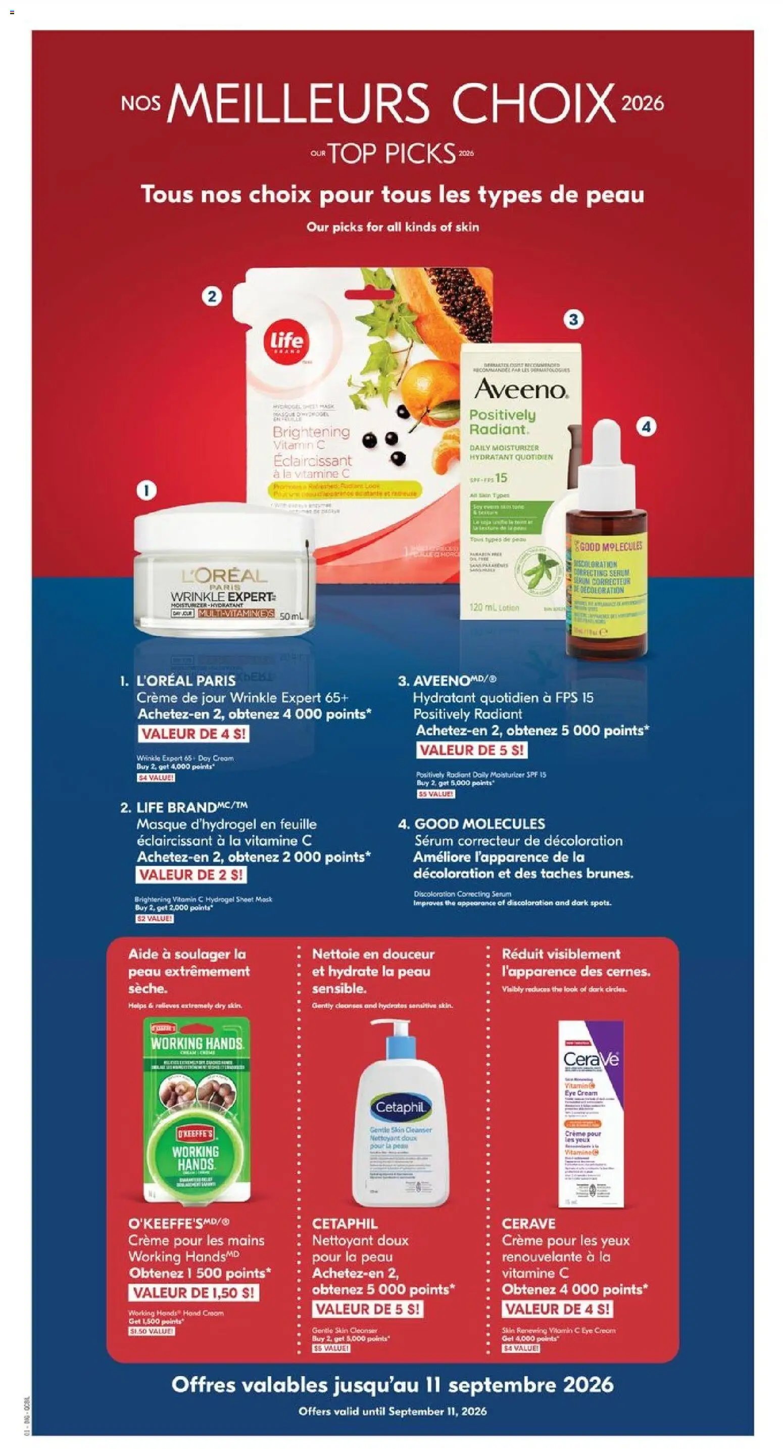 Pharmaprix weekly flyer / circulaire