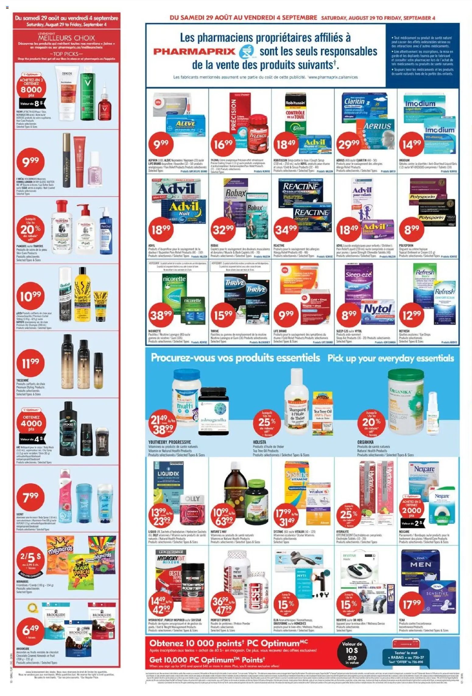 Pharmaprix weekly flyer / circulaire