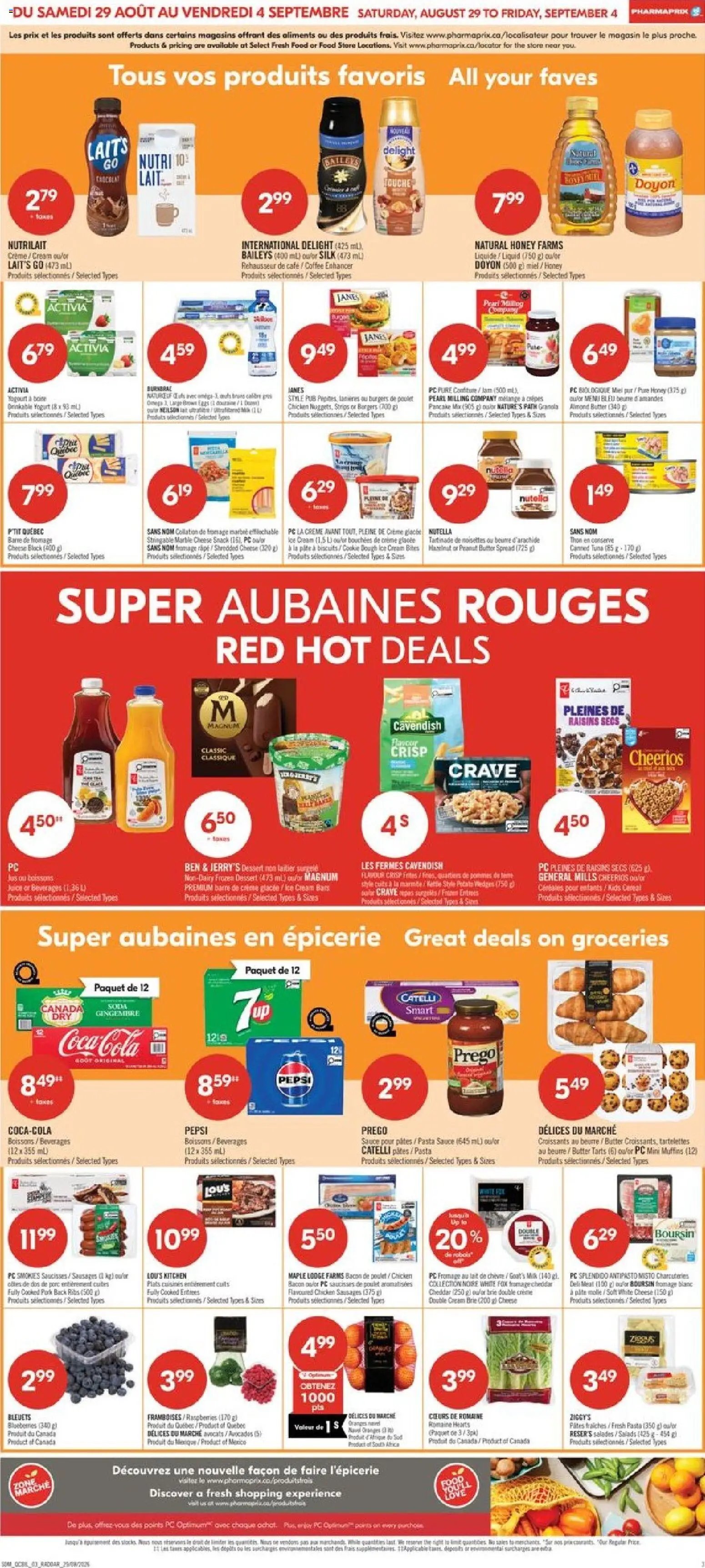 Pharmaprix weekly flyer / circulaire