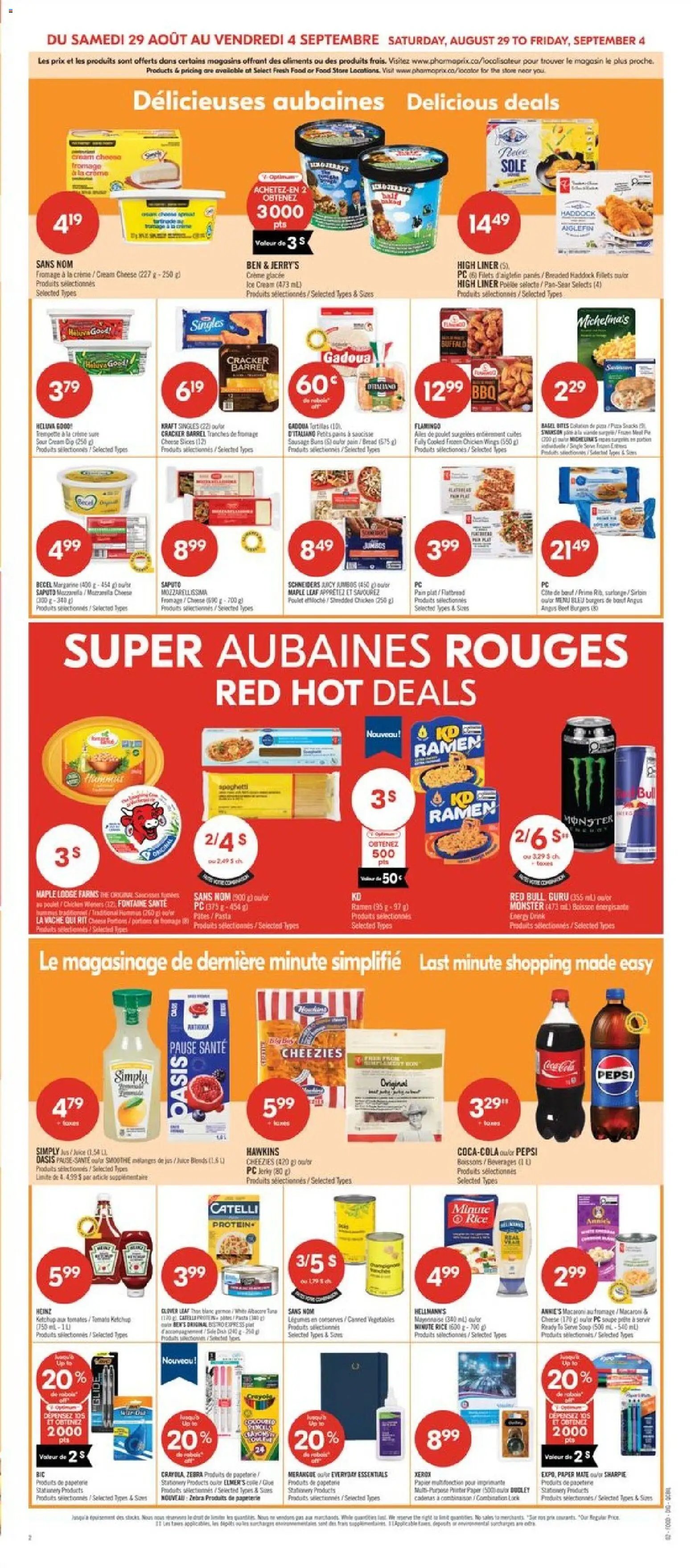Pharmaprix weekly flyer / circulaire