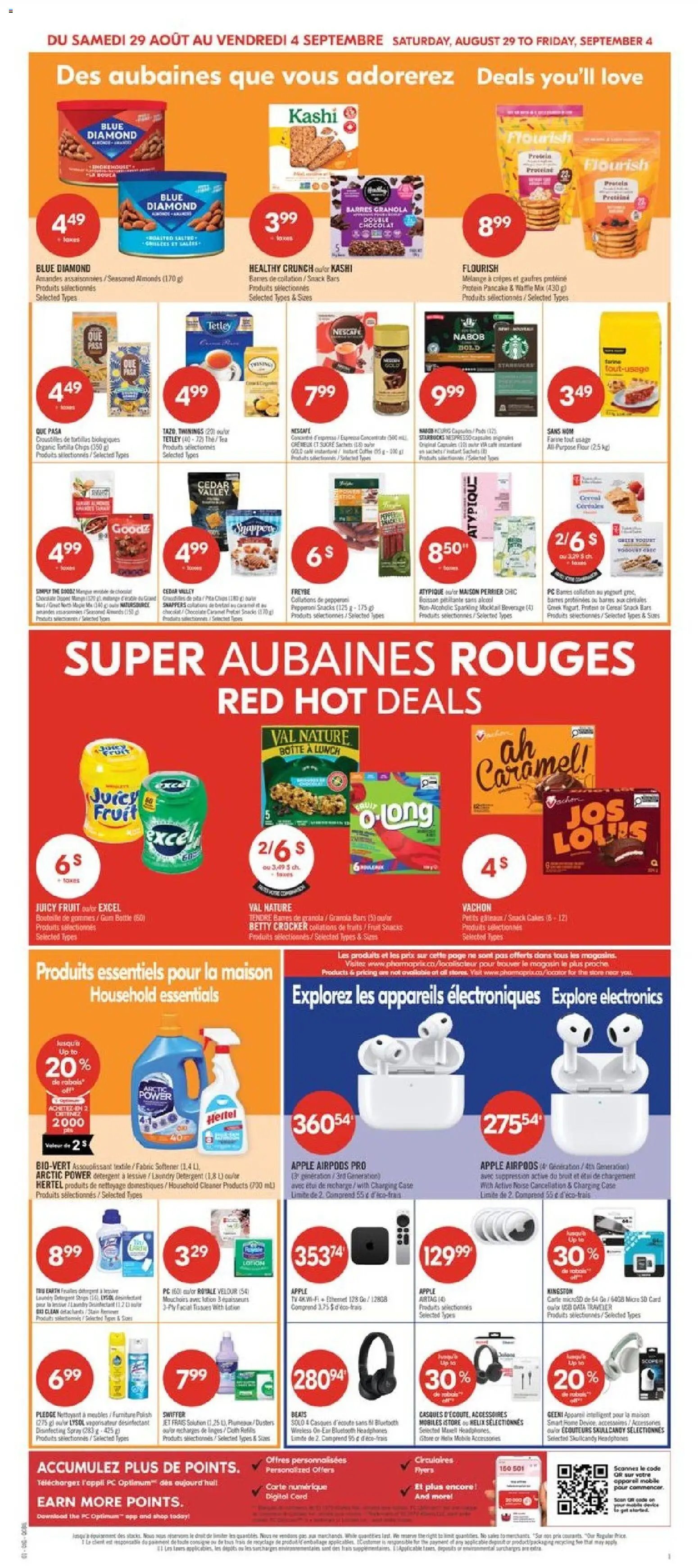 Pharmaprix weekly flyer / circulaire