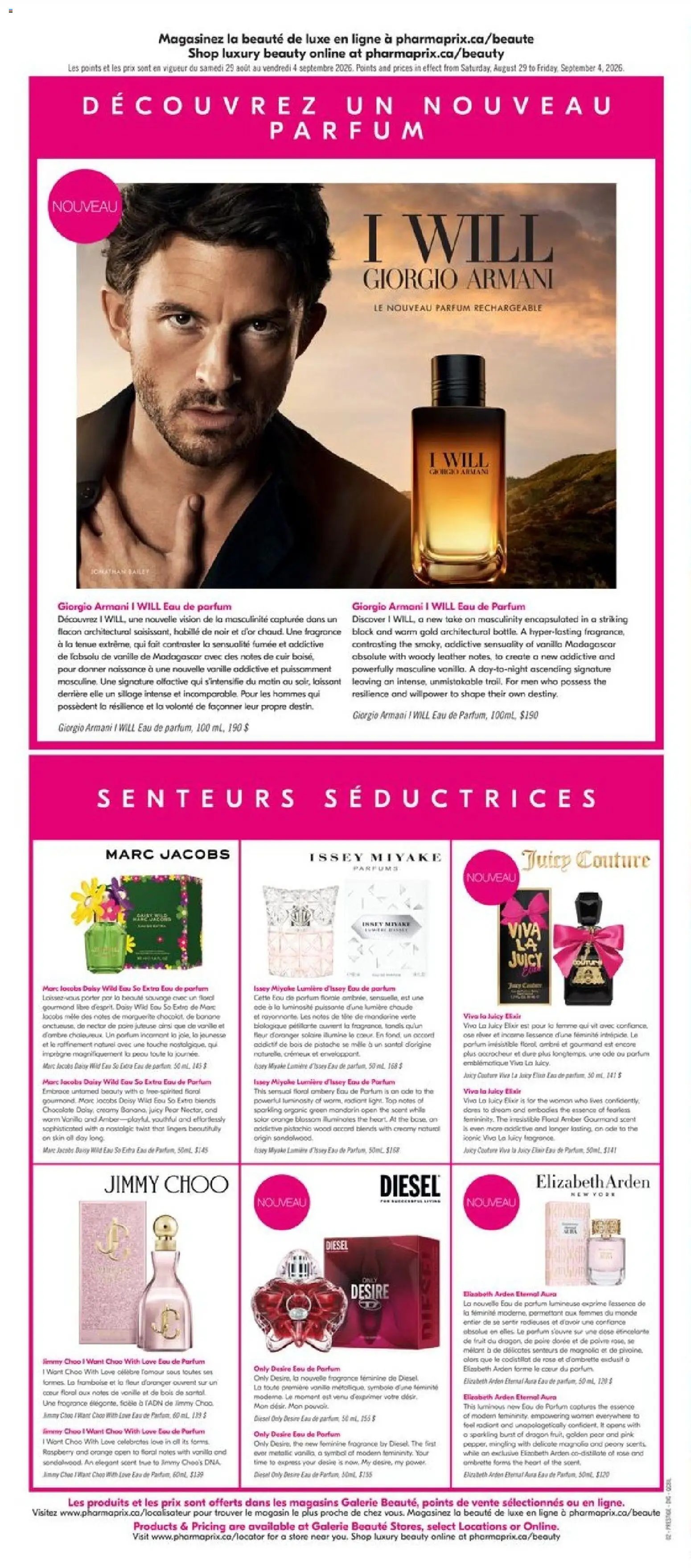 Pharmaprix weekly flyer / circulaire