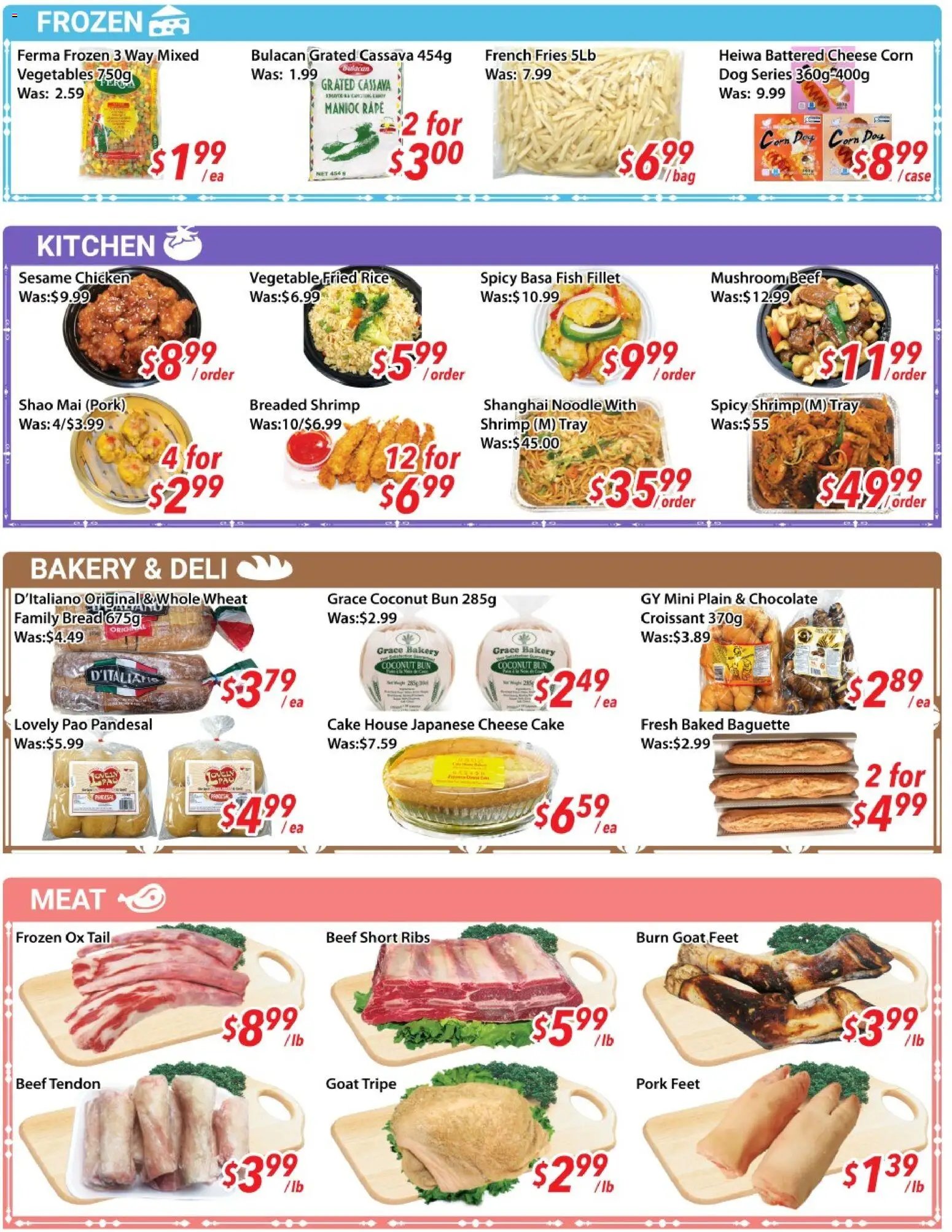 Ample Food Market weekly flyer / circulaire