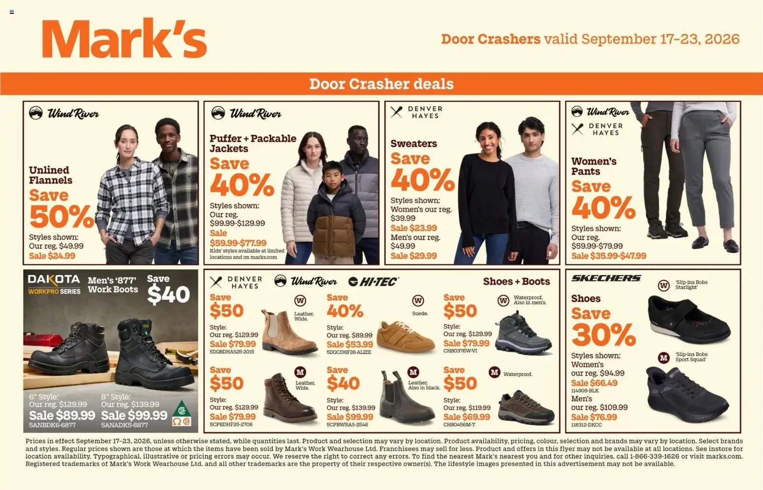 Mark's weekly flyer / circulaire