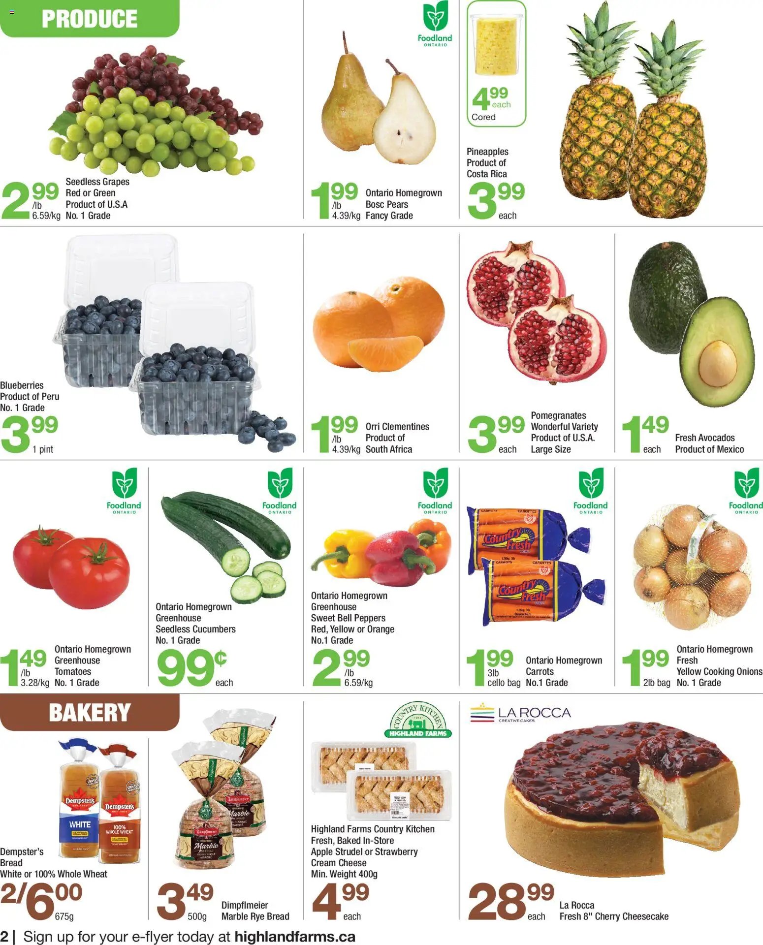 Highland Farms weekly flyer / circulaire (2025-10-30 - 2025-11-12) | 2