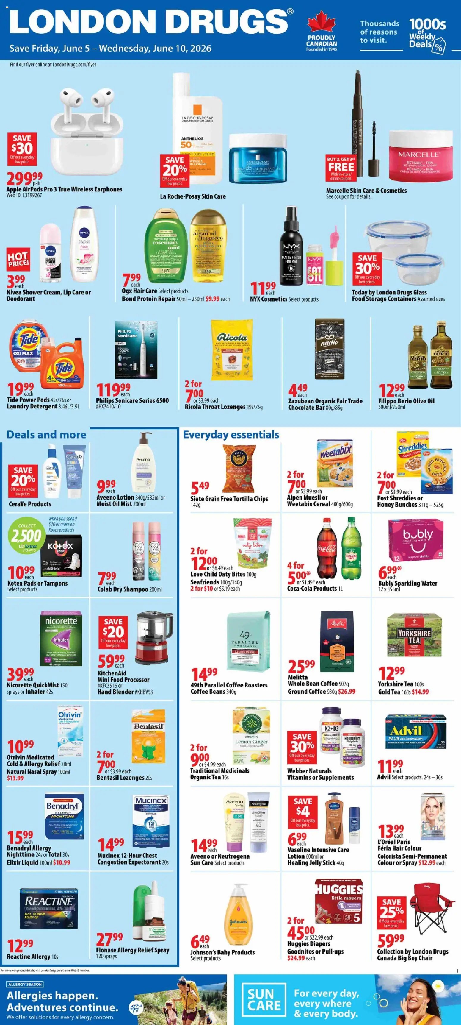 London Drugs weekly flyer / circulaire