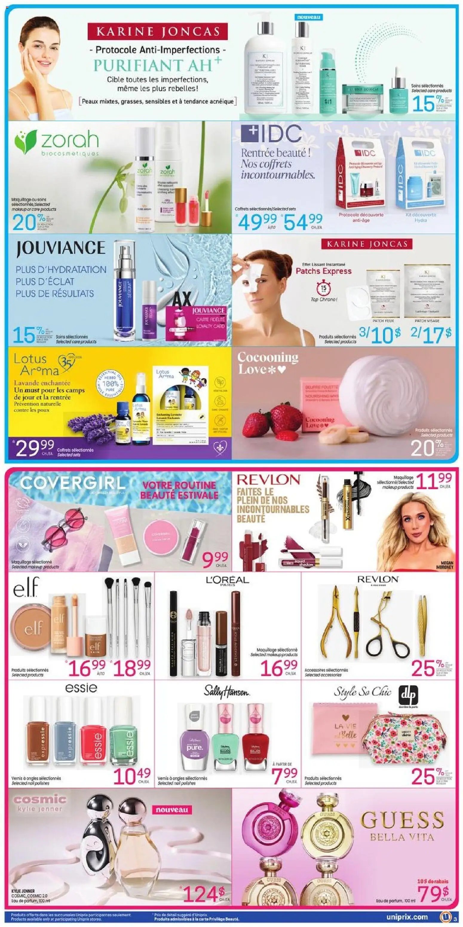 Uniprix weekly flyer / circulaire