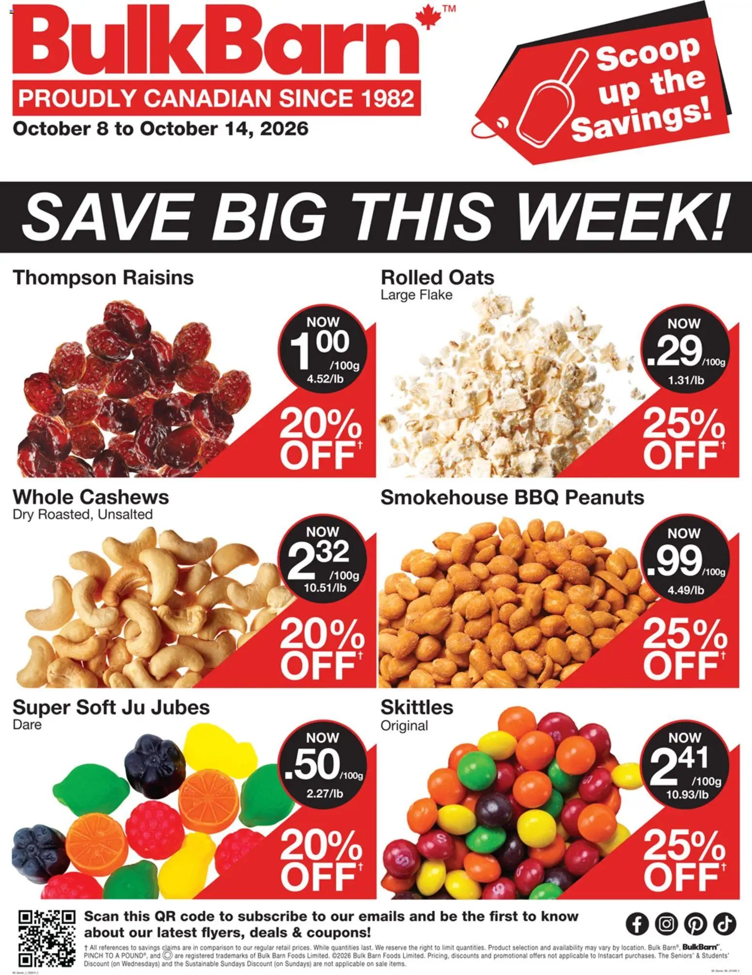 Bulk Barn weekly flyer / circulaire