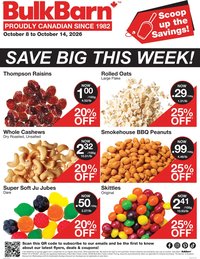 Bulk Barn weekly flyer / circulaire