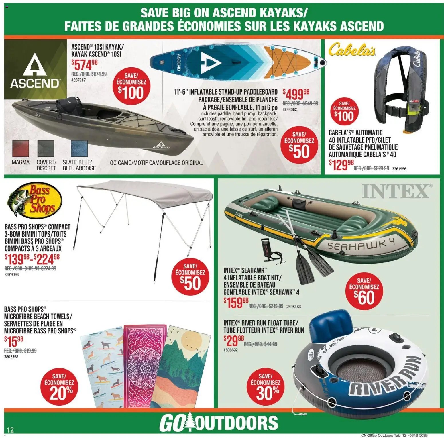 Cabelas weekly flyer / circulaire (2026-05-07 - 2026-05-27) | 12