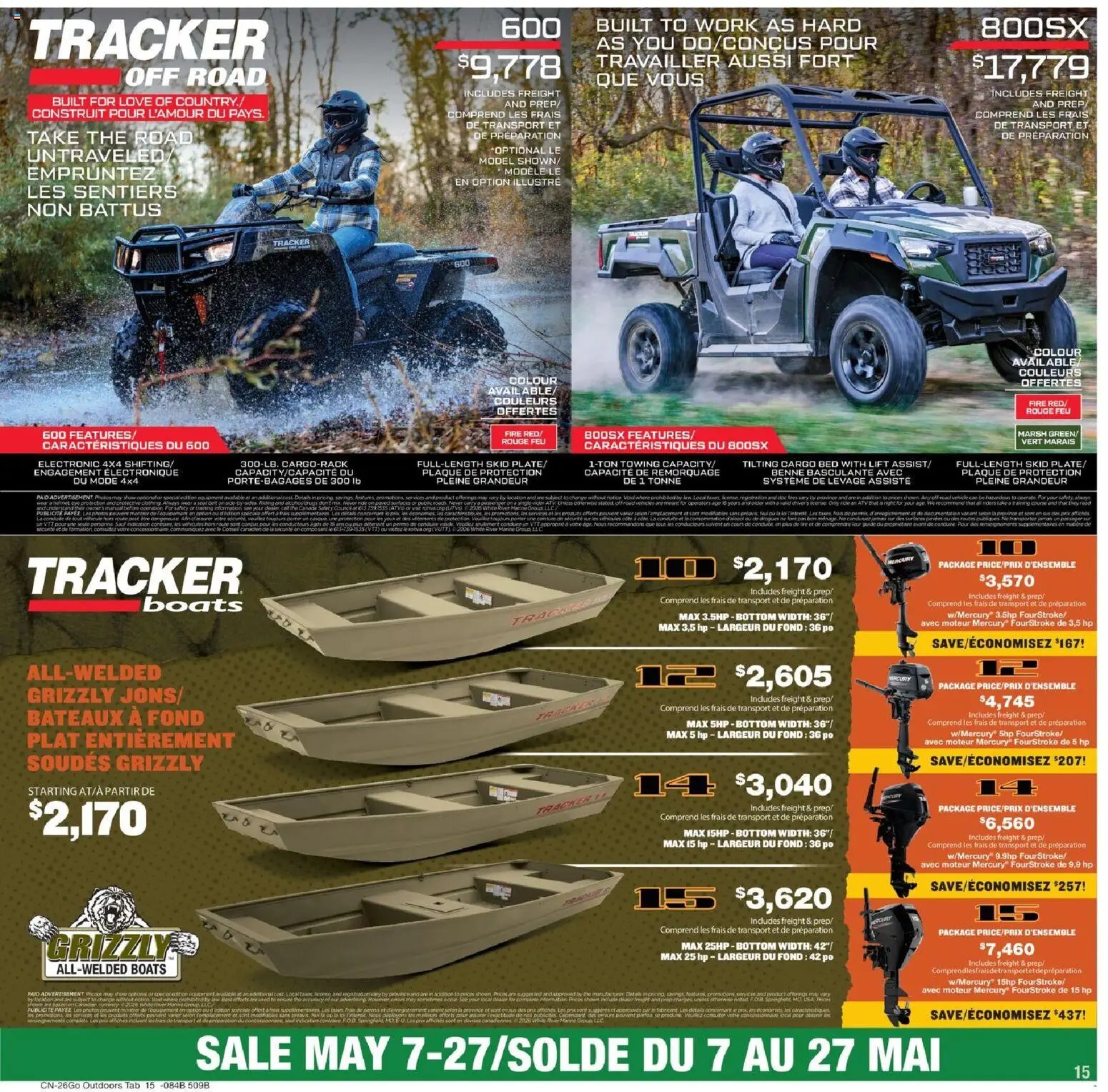 Cabelas weekly flyer / circulaire (2026-05-07 - 2026-05-27) | 15
