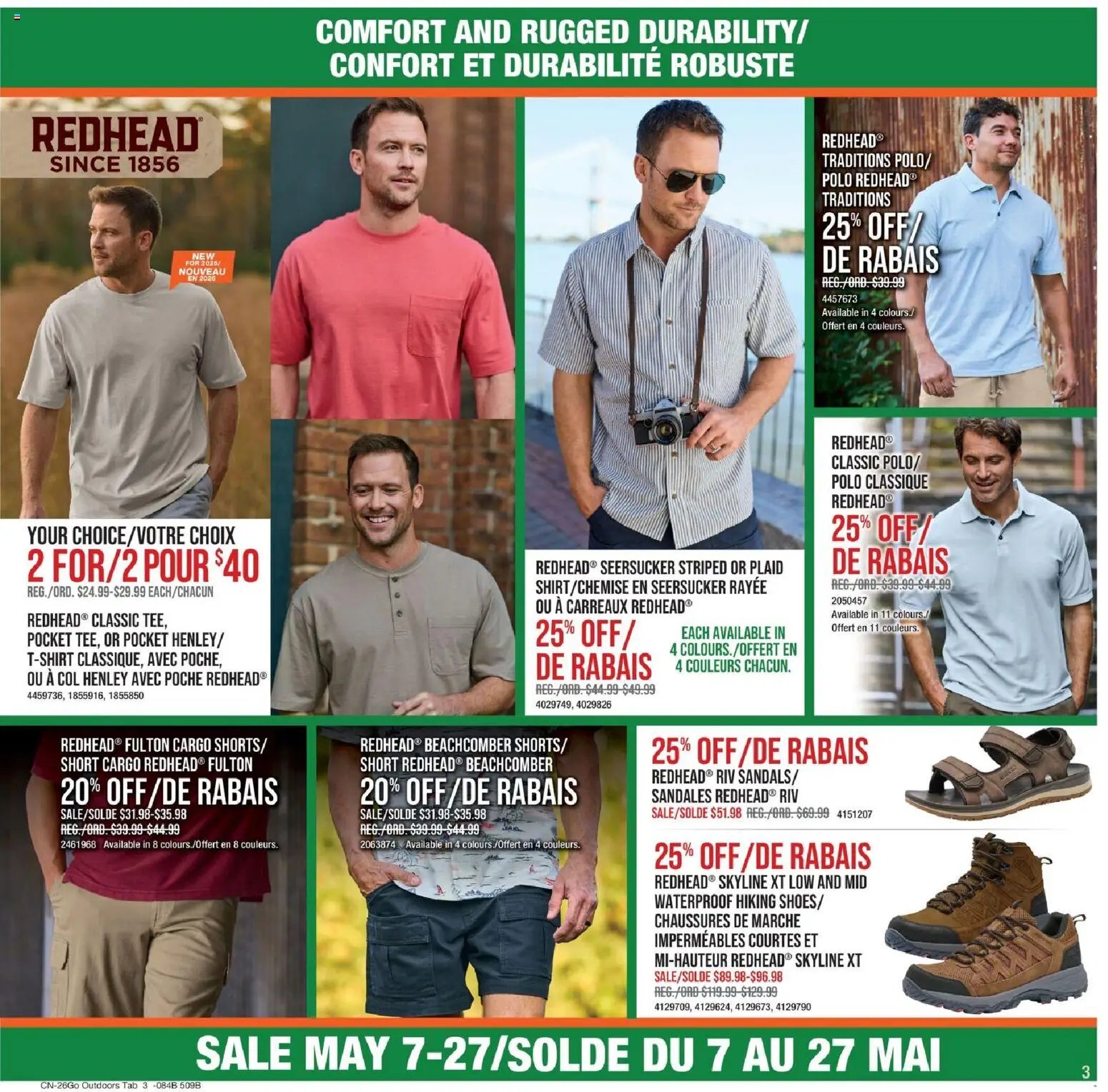 Cabelas weekly flyer / circulaire (2026-05-07 - 2026-05-27) | 3