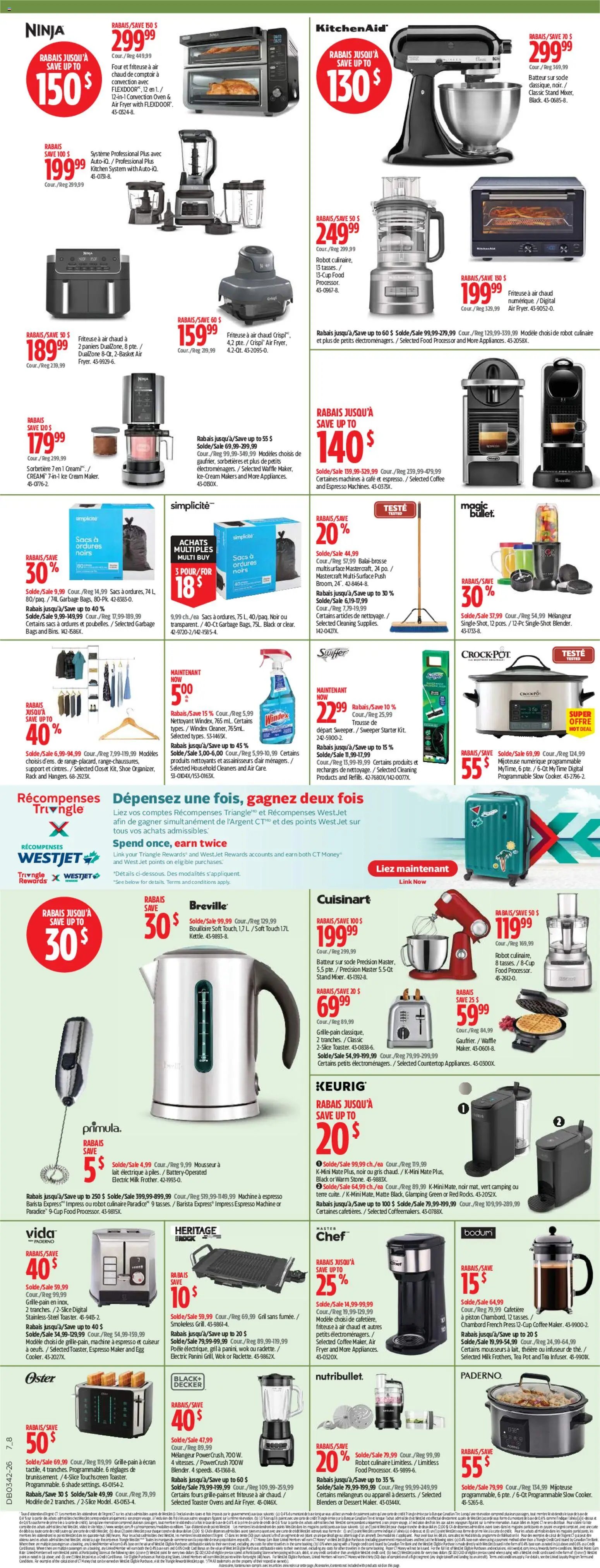 Canadian Tire circulaire