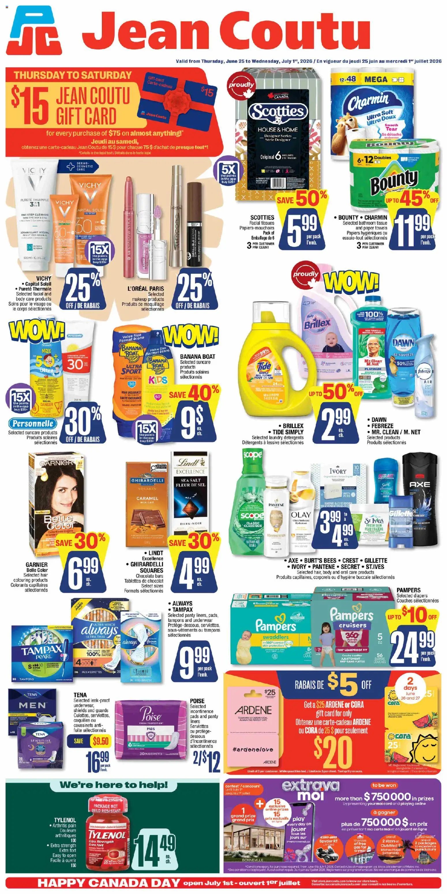 Jean Coutu weekly flyer