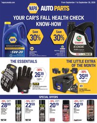NAPA Auto Parts weekly flyer
