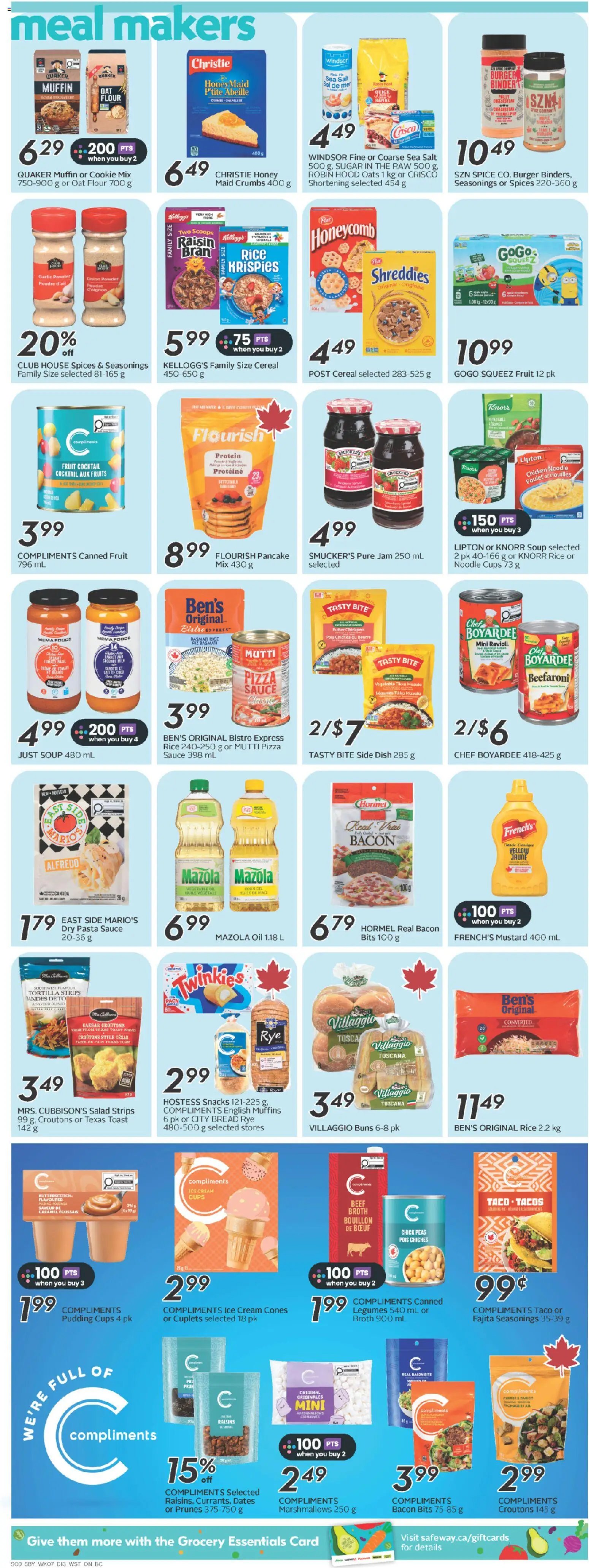 Safeway weekly flyer / circulaire