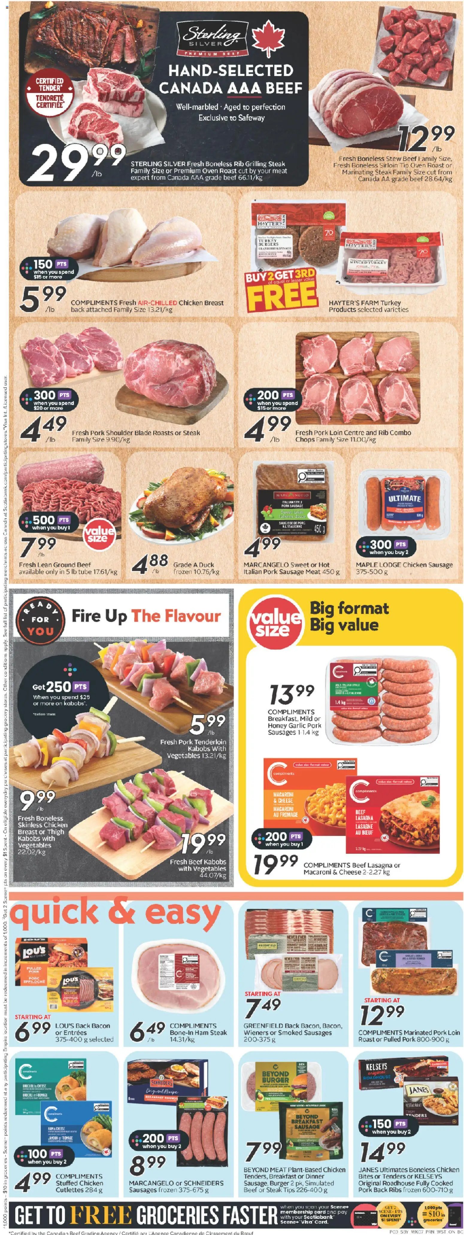 Safeway weekly flyer / circulaire