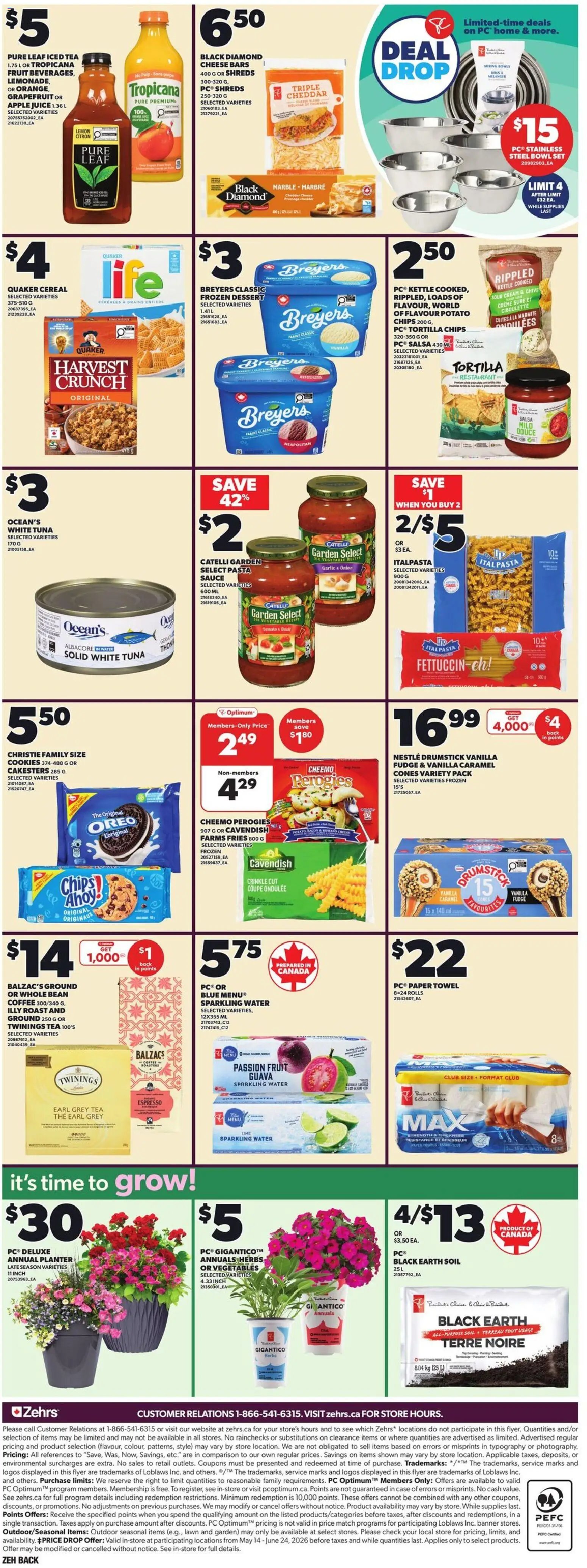 Zehrs weekly flyer / circulaire