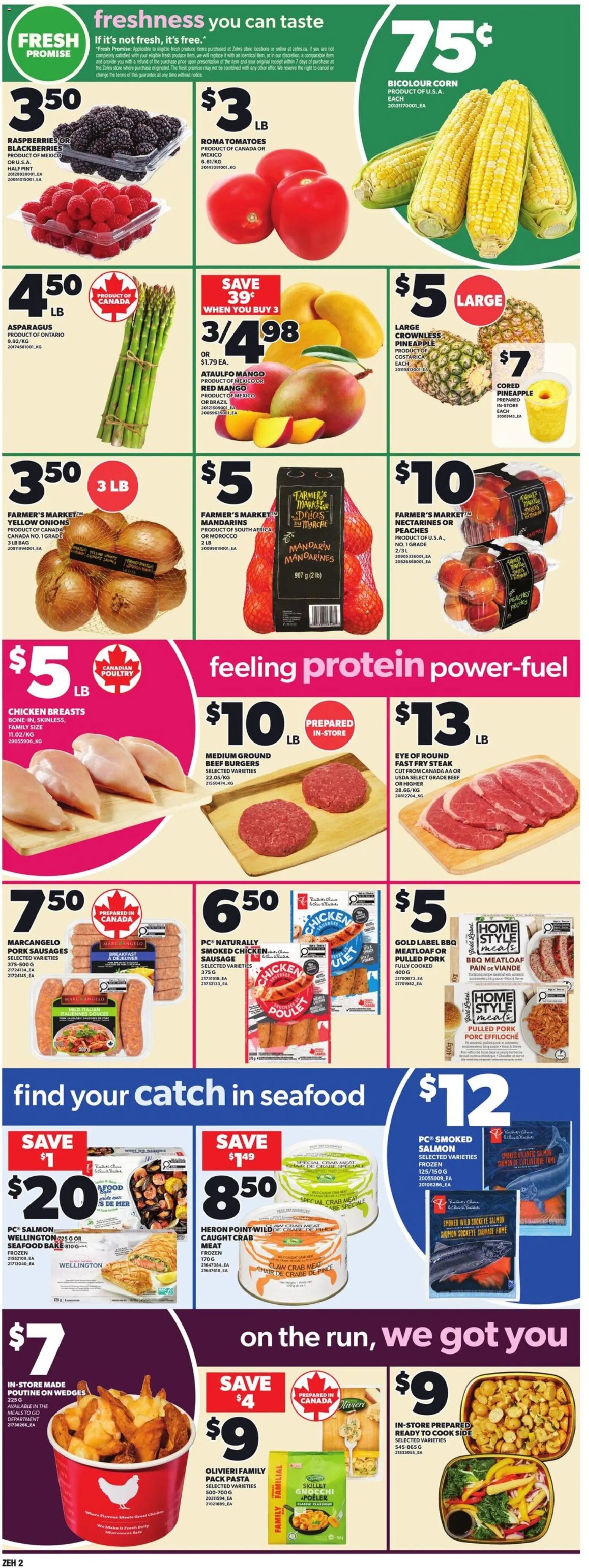 Zehrs weekly flyer / circulaire