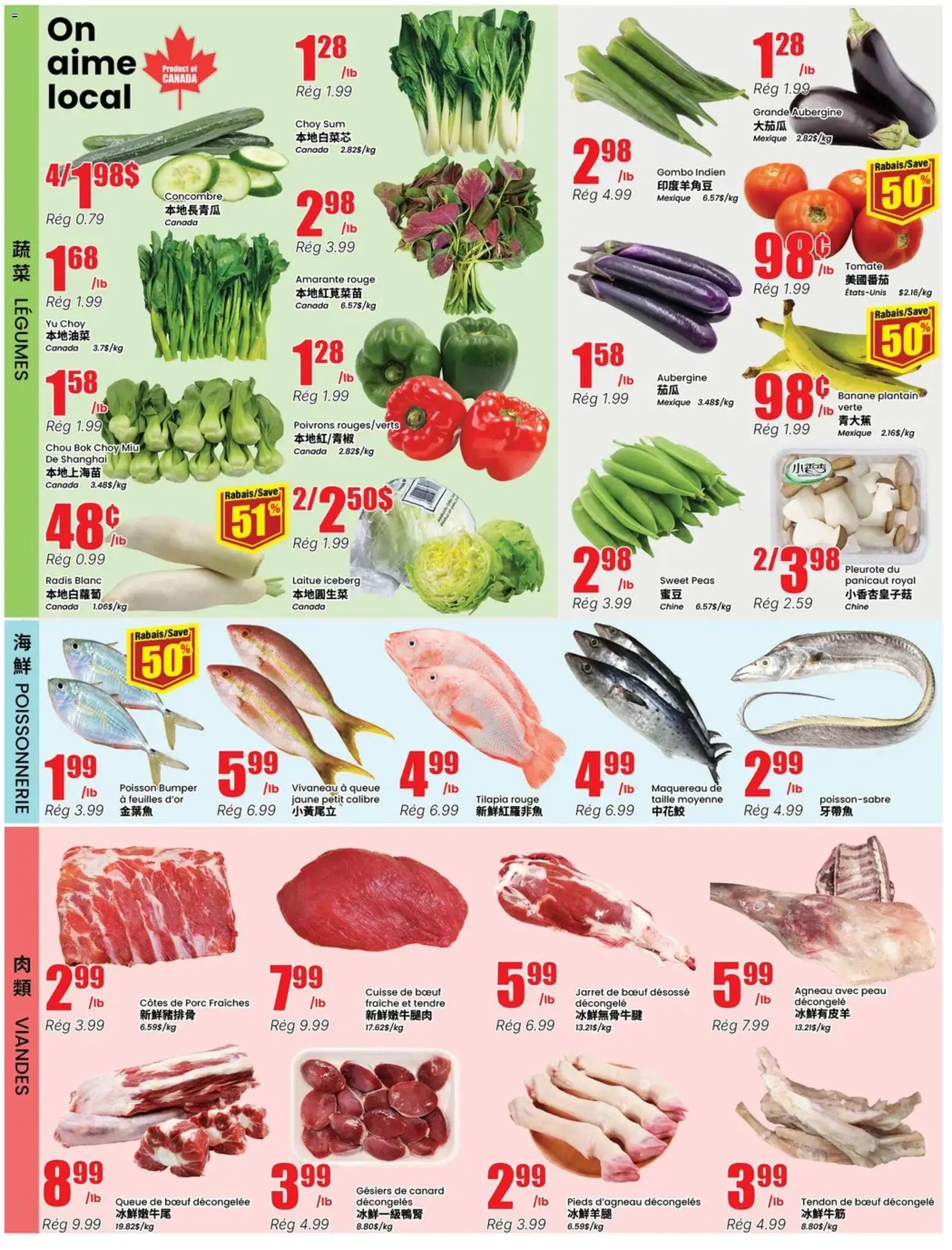 Btrust Supermarket weekly flyer / circulaire